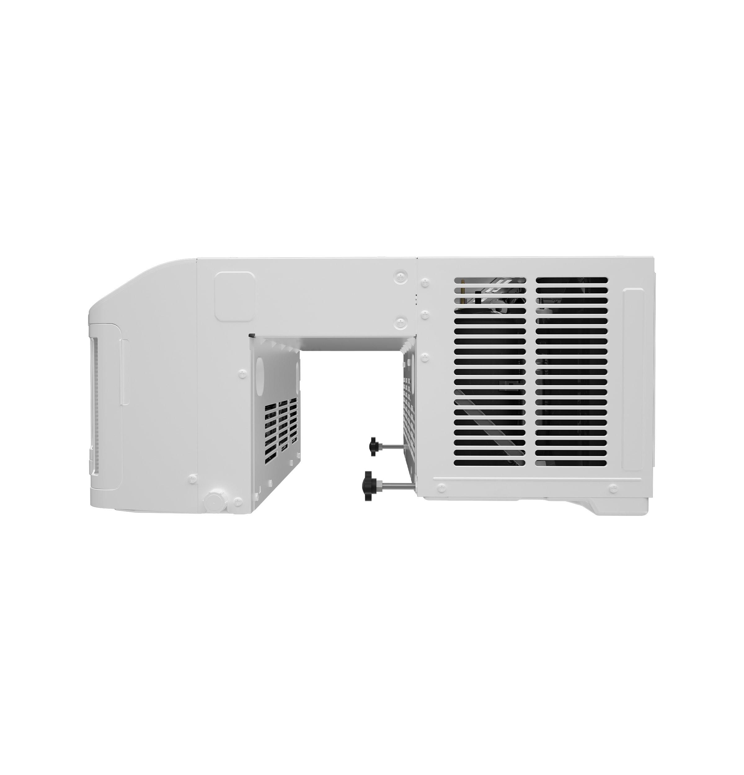 GE Profile ClearView 8300 BTU Smart Window Air Conditioner with Built-In Wi-Fi and Ultra-Quiet Operation for Medium Rooms (White)