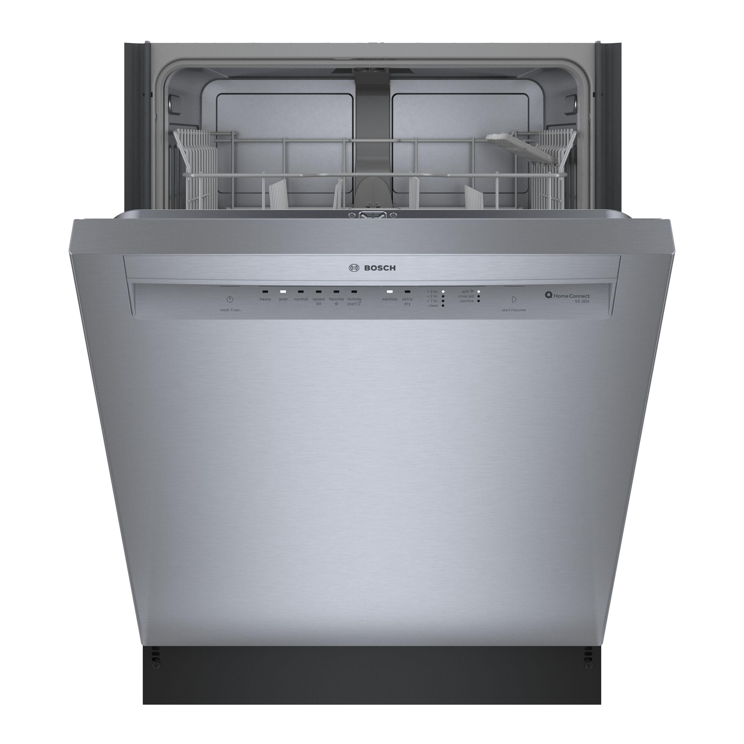 100 Series 24" Front Control Built-In Dishwasher with Hybrid Tub