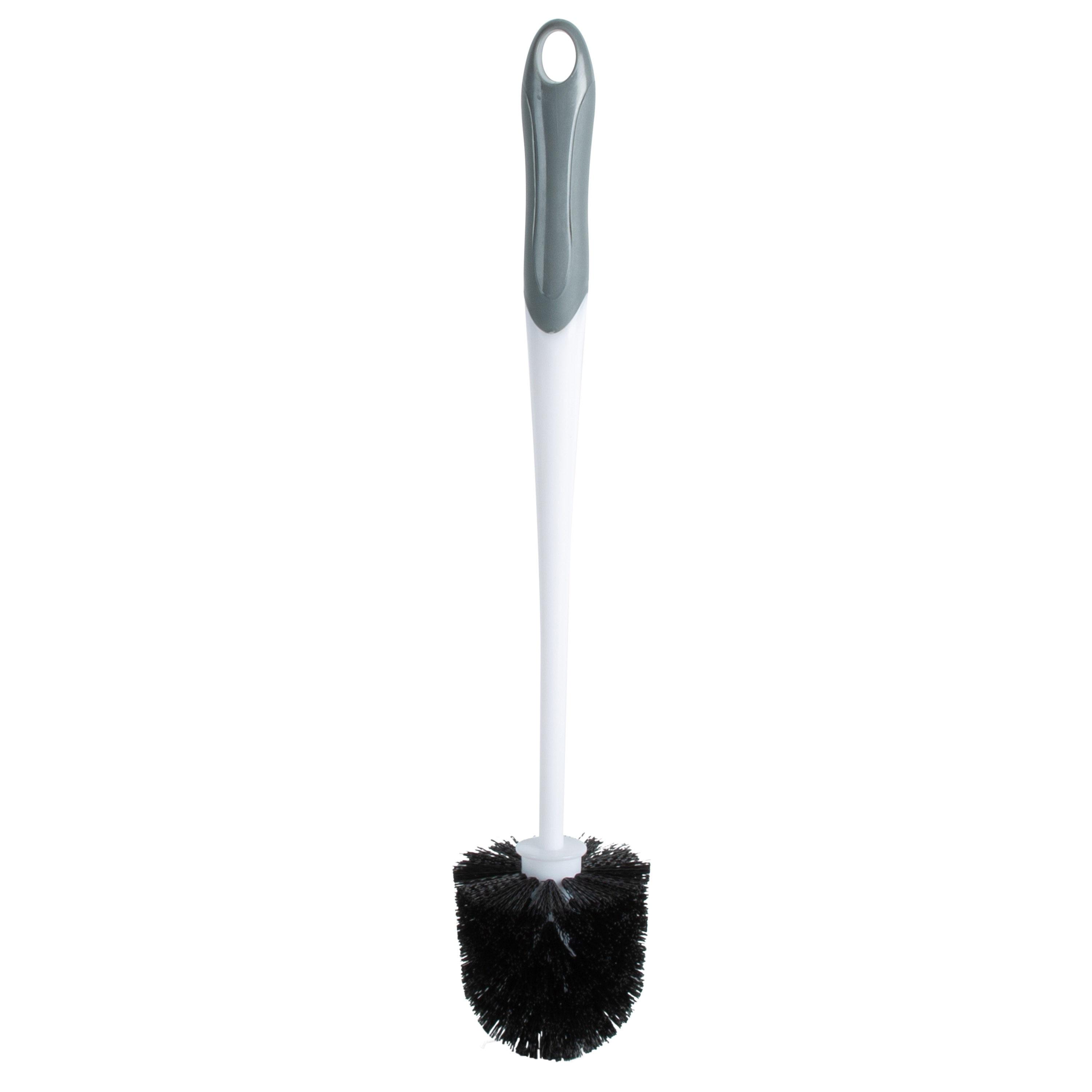Bath Bliss 2-in-1 Bowl Brush & Plunger White
