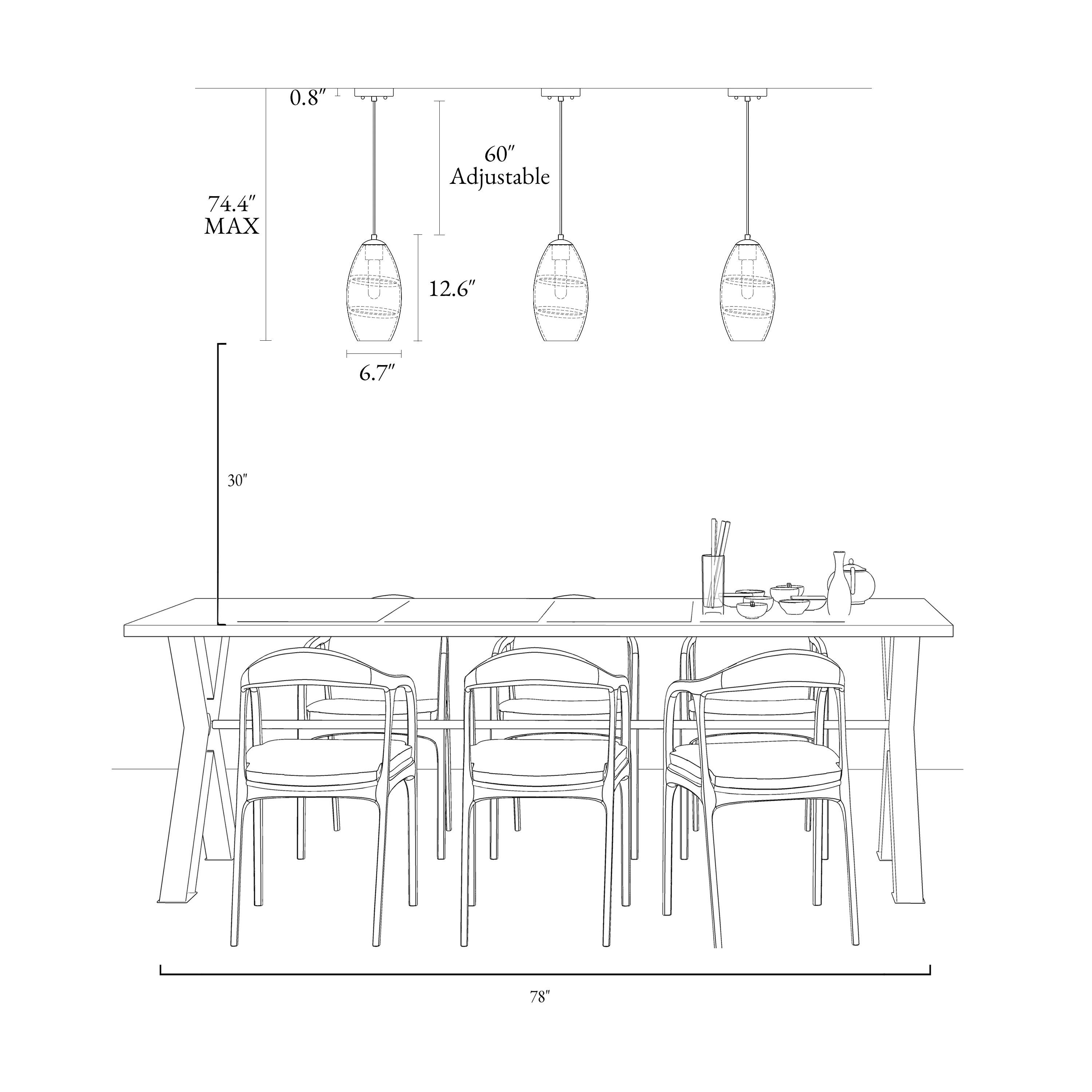 1 - Light Single Pendant