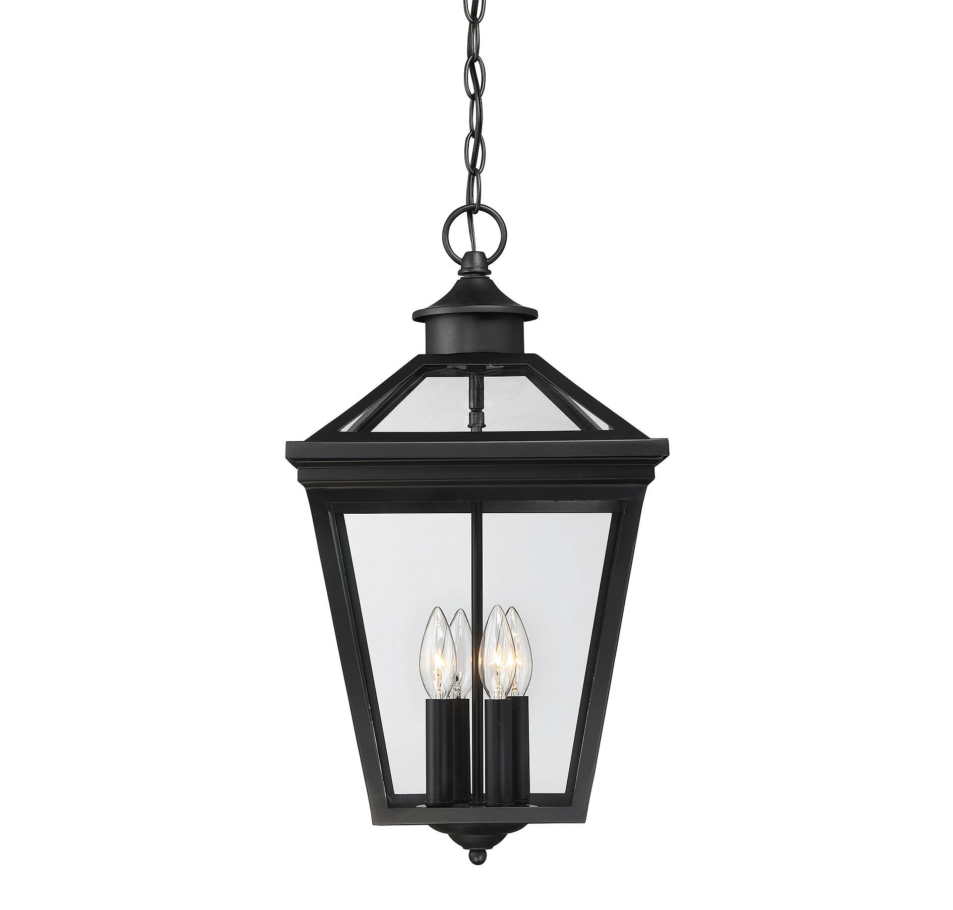 Savoy House Ellijay 4 - Light Pendant in  Black