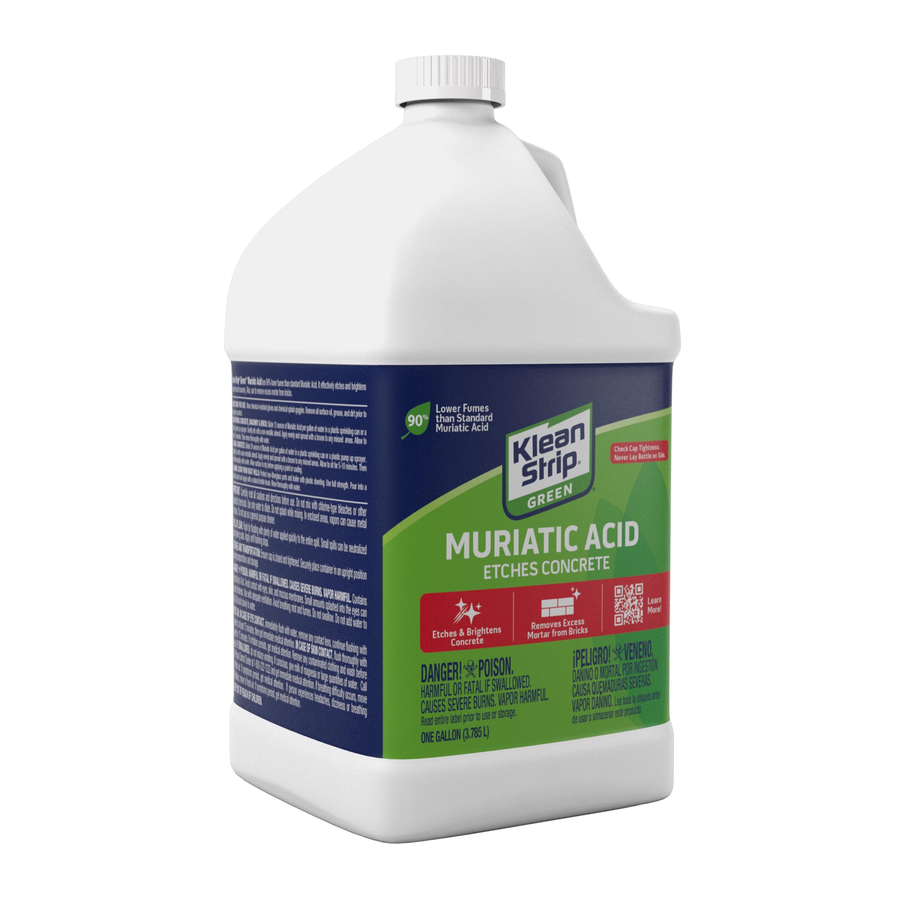 Klean Strip Green Gallon Muriatic Acid for Concrete and Masonry