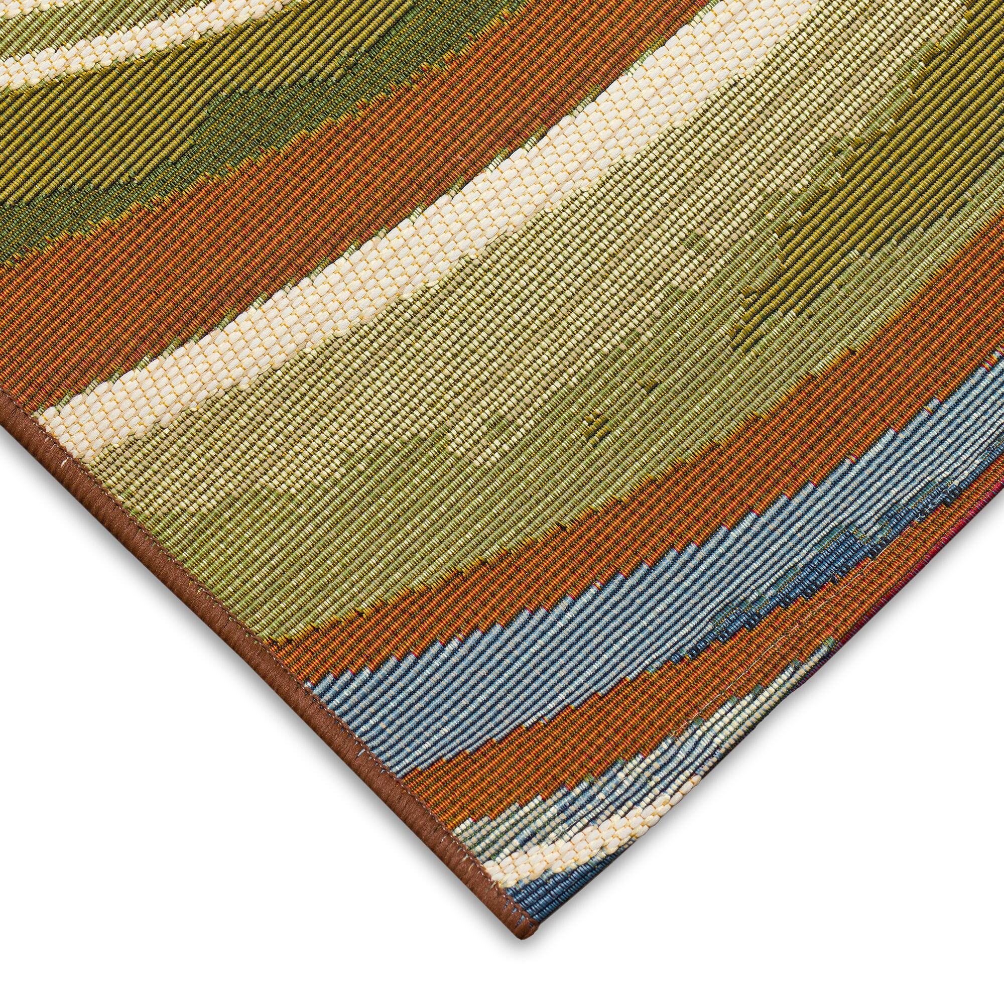 Liora Manne Marina Tides Indoor/Outdoor Rug Multi 3'3" x 4'11"