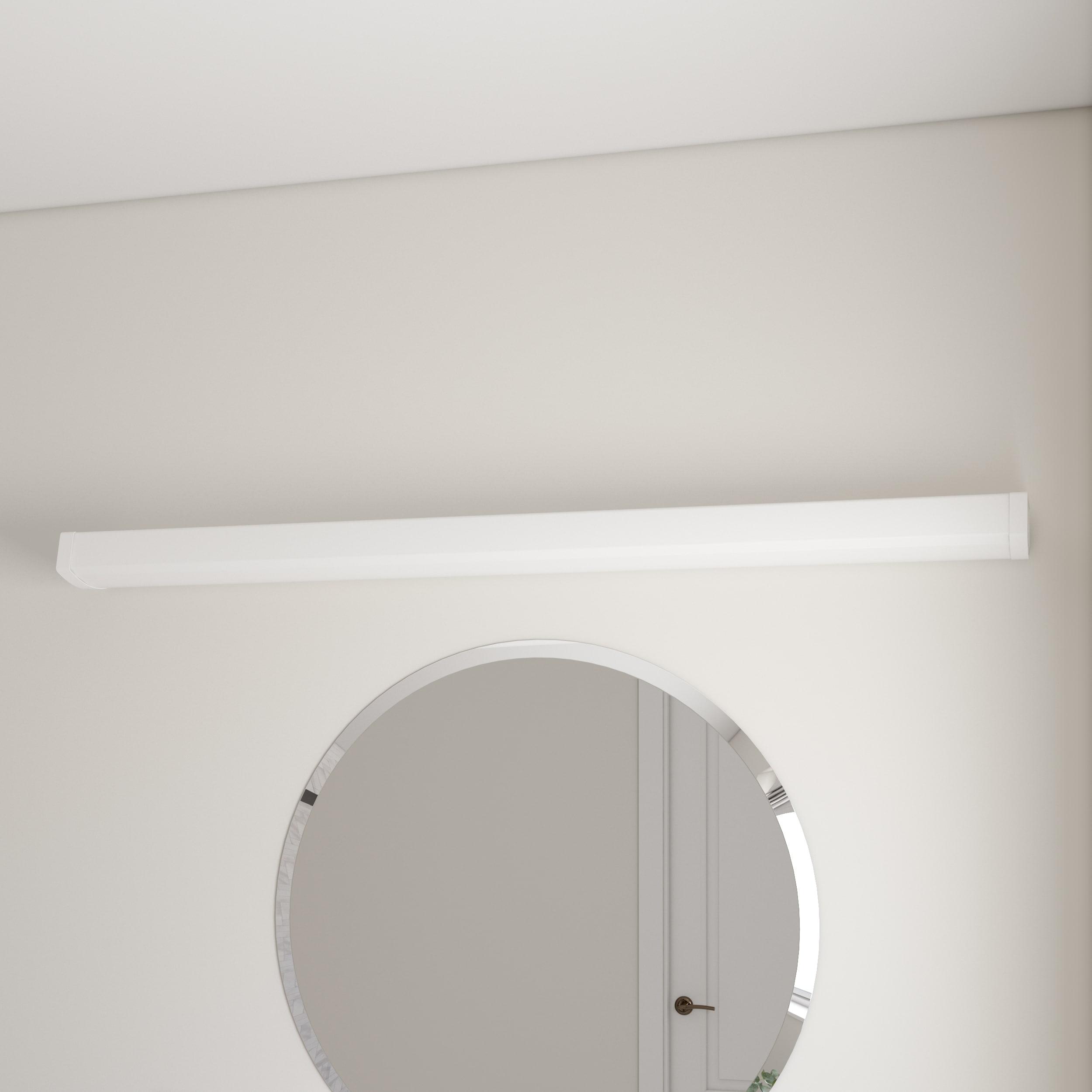 57522WT-Maxim Lighting-Wrap-40W 1 LED Flush Mount-4 Inches wide by 4.5 inches high-White Finish-3000 Color Temperature