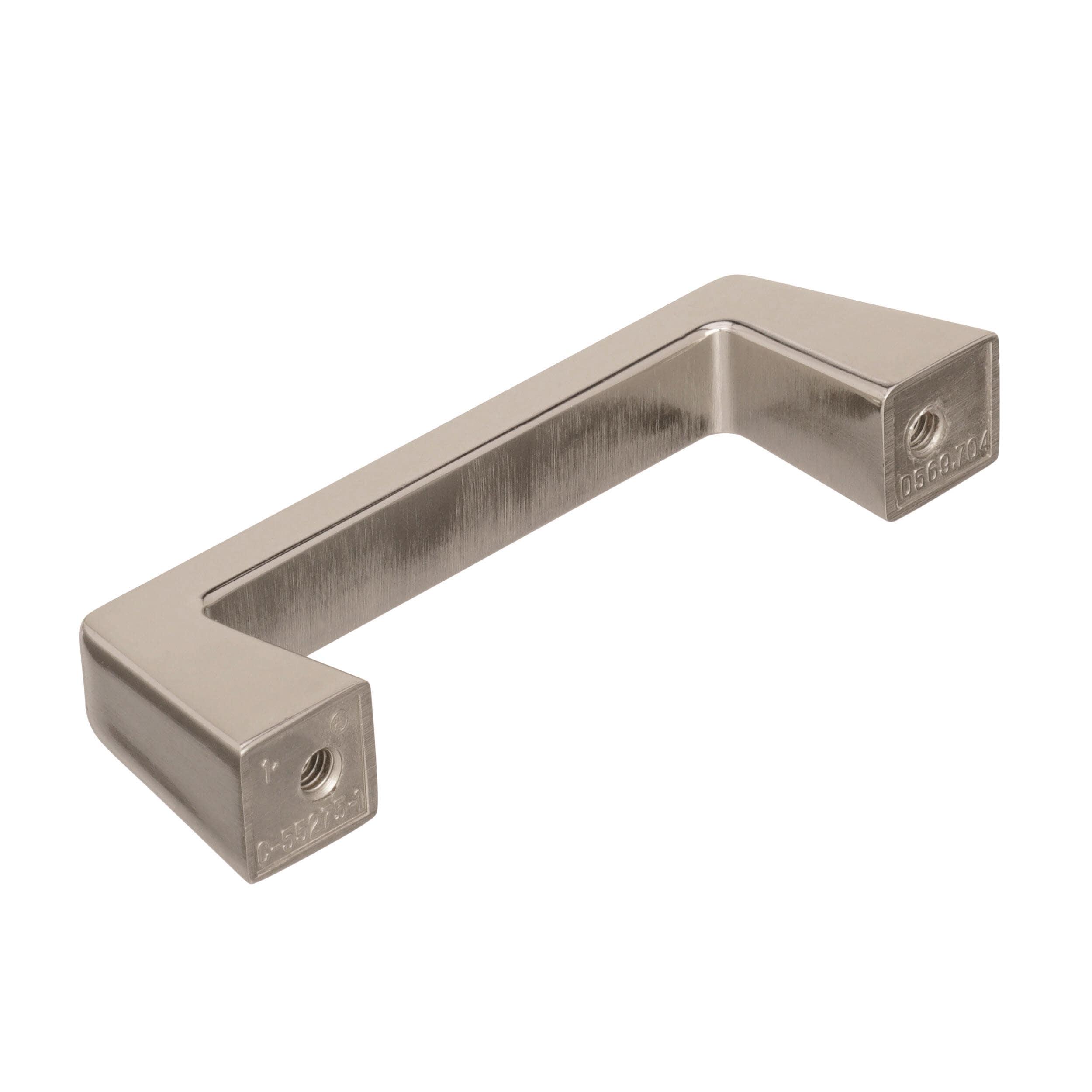 Amerock Blackrock 3 inch (76mm) Center-to-Center Polished Nickel Cabinet Pull