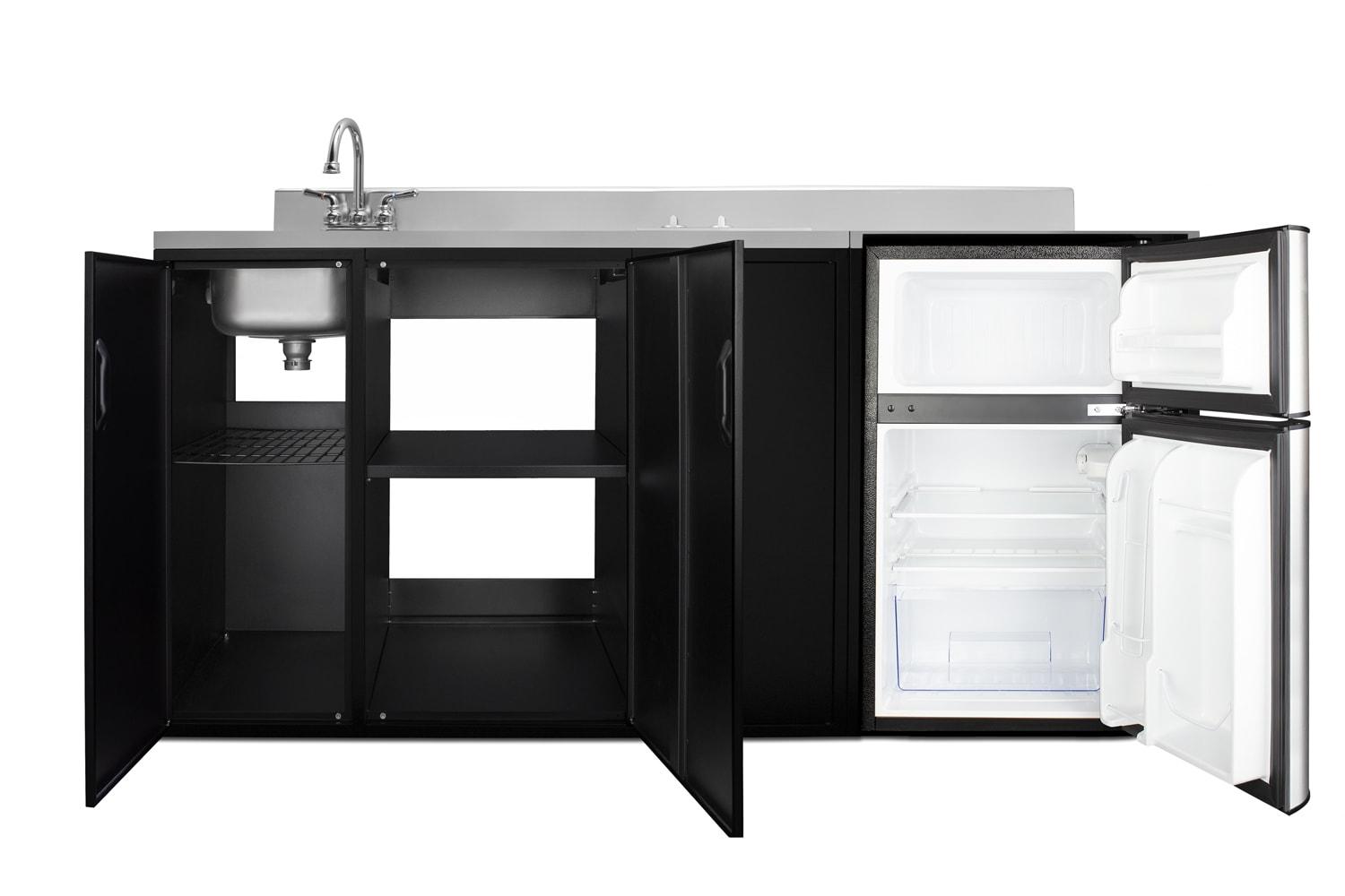 Summit Appliance Summit Appliance 3.2 Cubic Feet cu. ft. Mini Fridge with Freezer Kitchenette