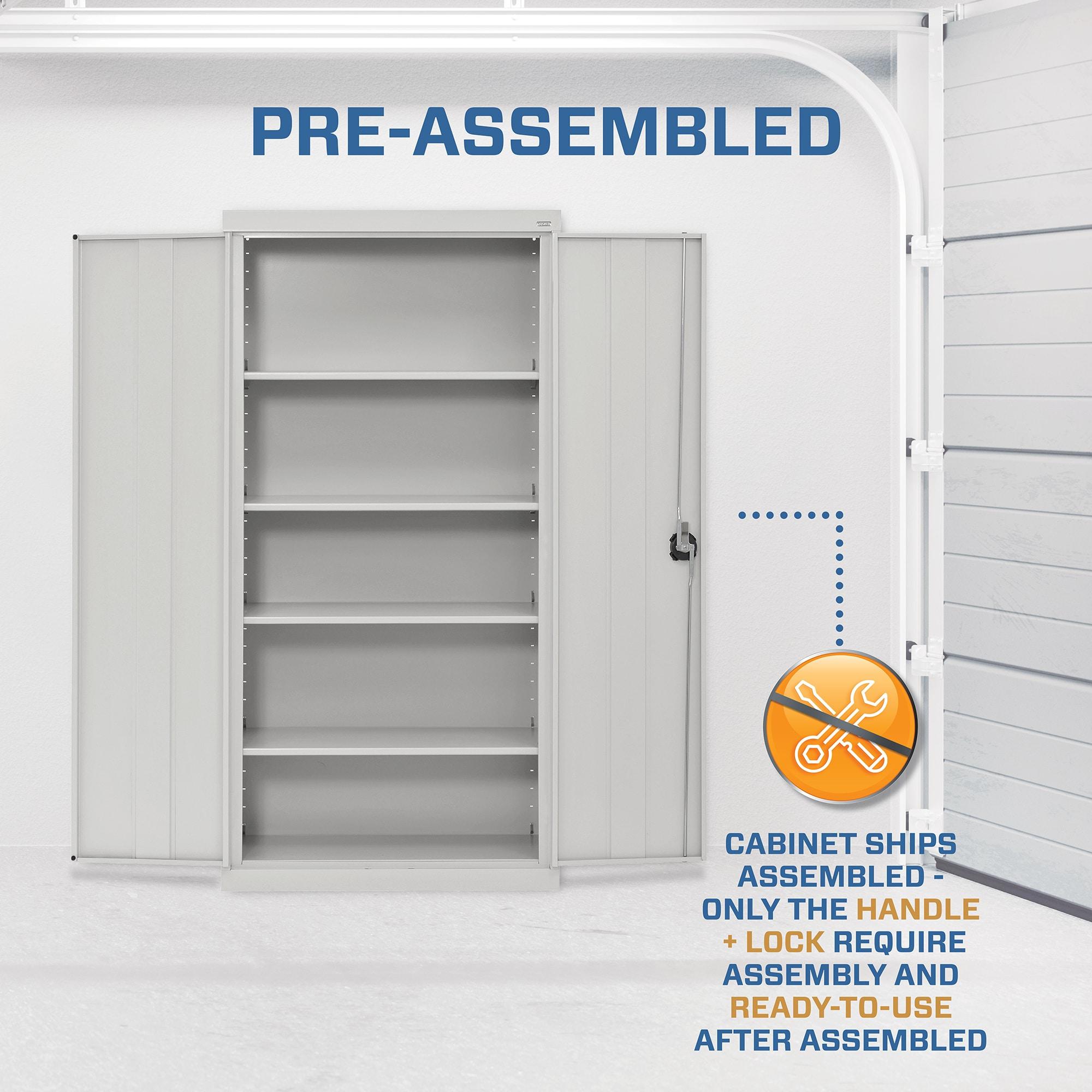 36'' Wide 5 - Shelf Storage Cabinet