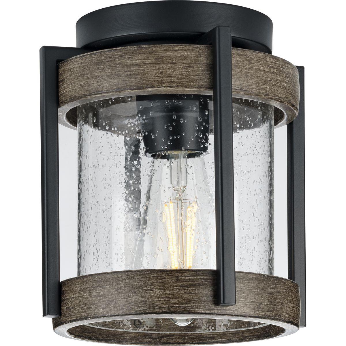 1 - Bulb Outdoor Flush Mount