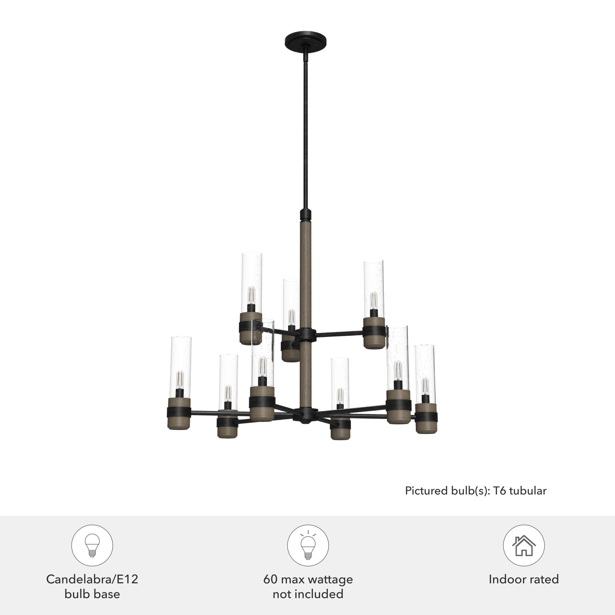 River Mill 9 Light 2 Tier Candle Style Classic / Traditional Chandelier