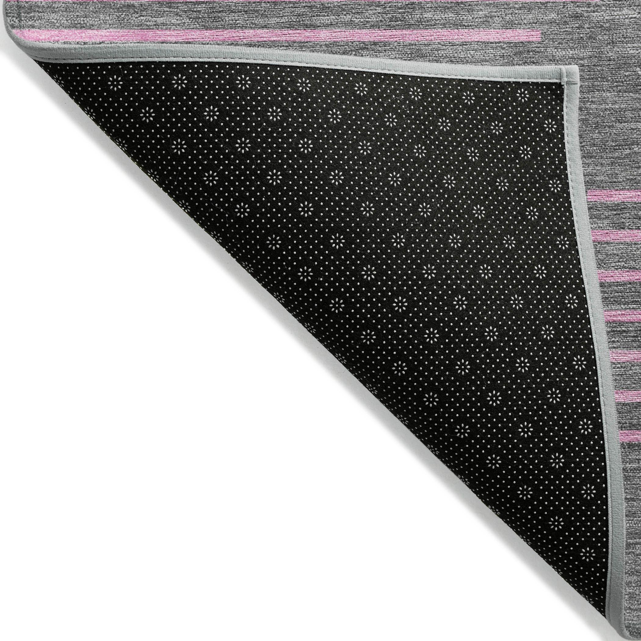Machine Washable Indoor/Outdoor Chayden ACN1017 Gray Rug