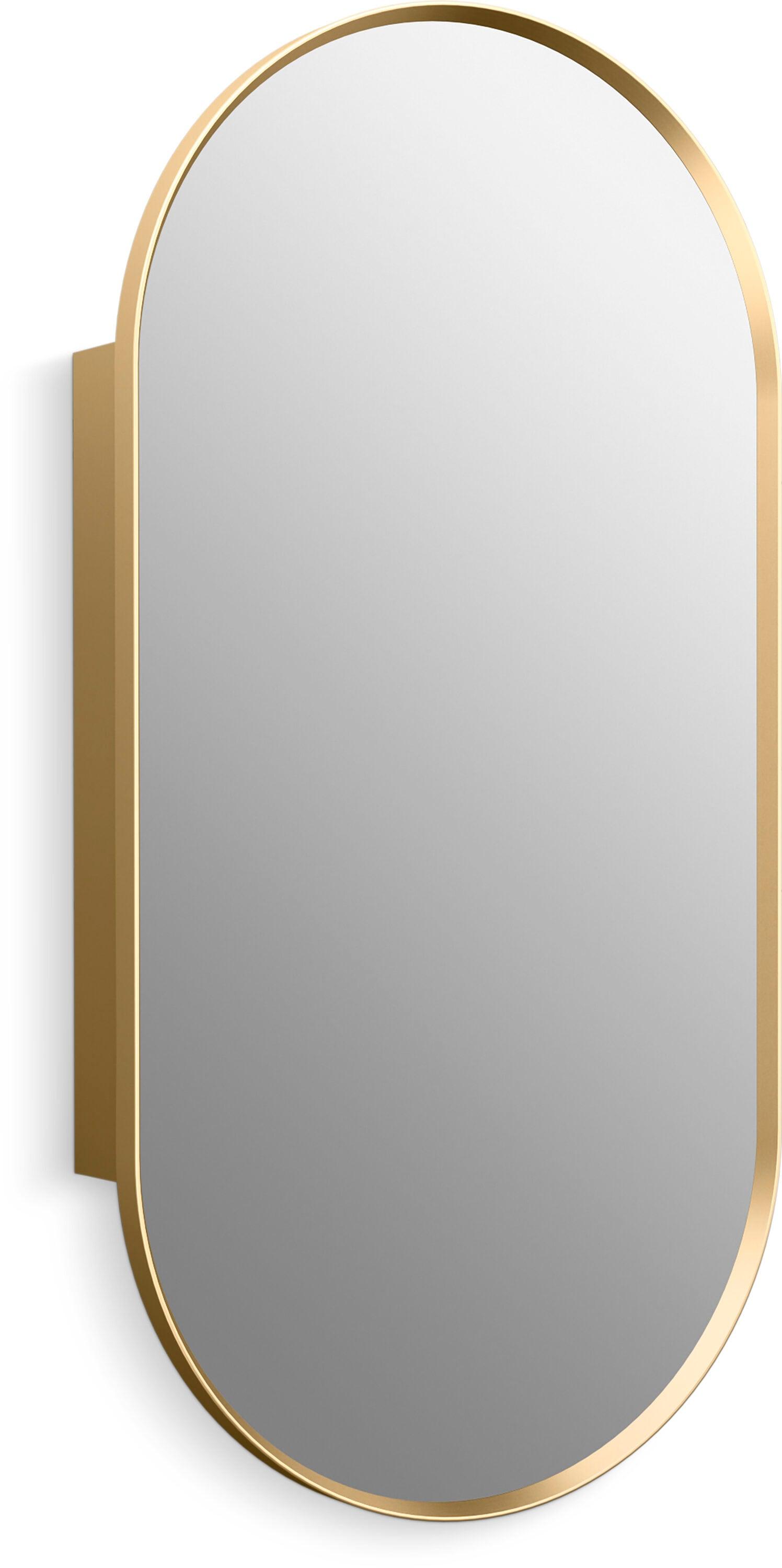 Essential Capsule Wall Mirror, Bathroom/Vanity Mirror with Frame