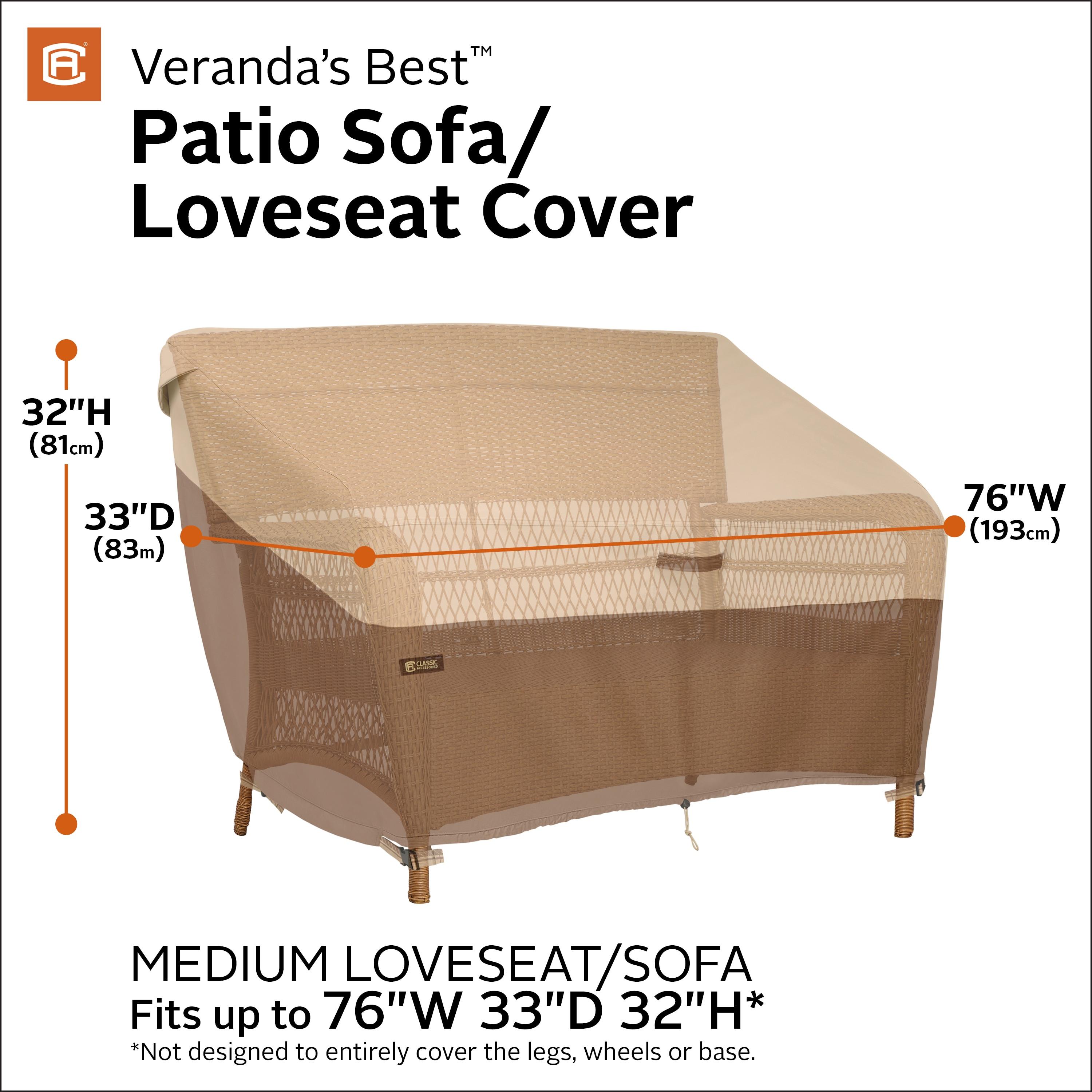 Veranda Outdoor Patio Sofa Cover