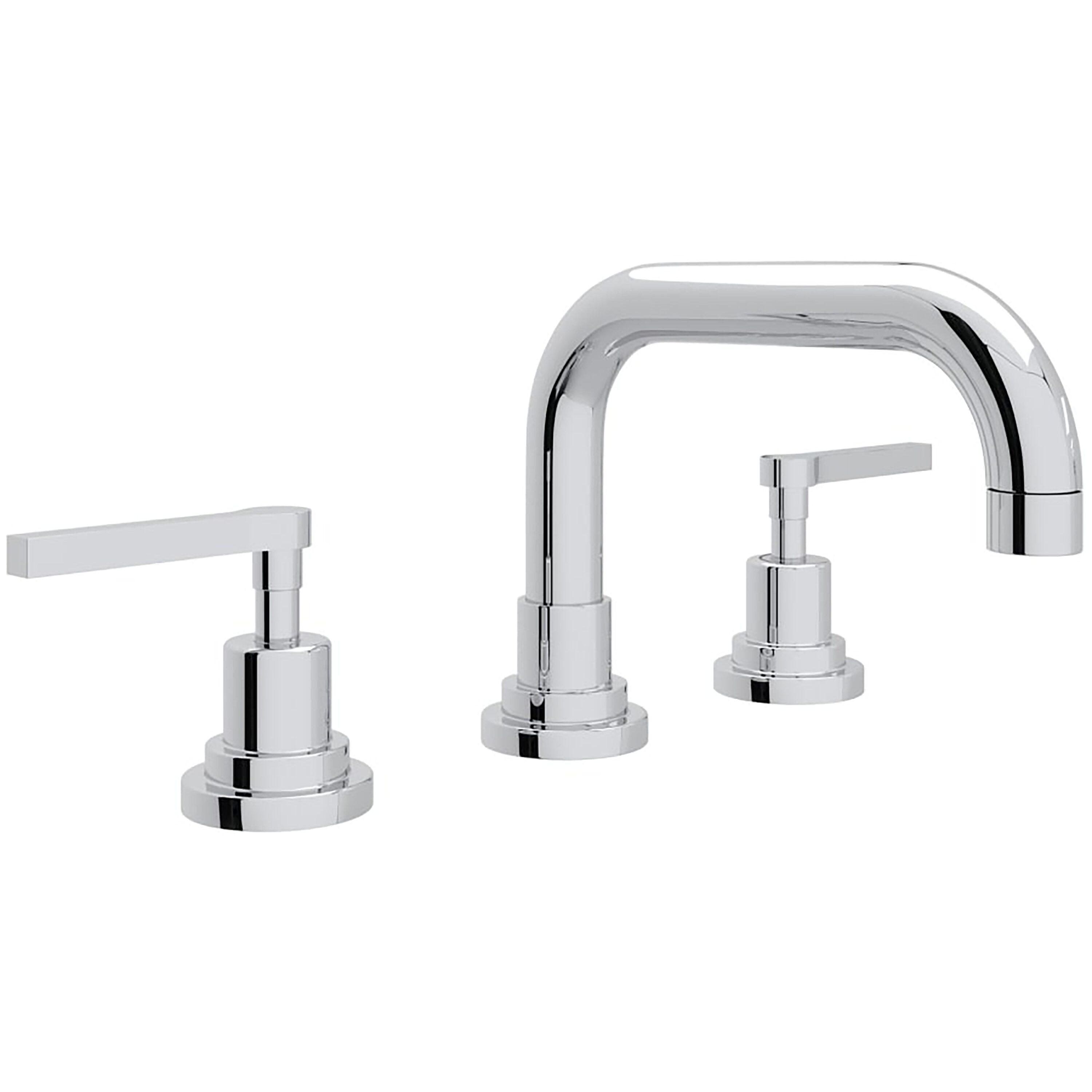 Lombardia Widespread Lavatory Faucet With U-Spout