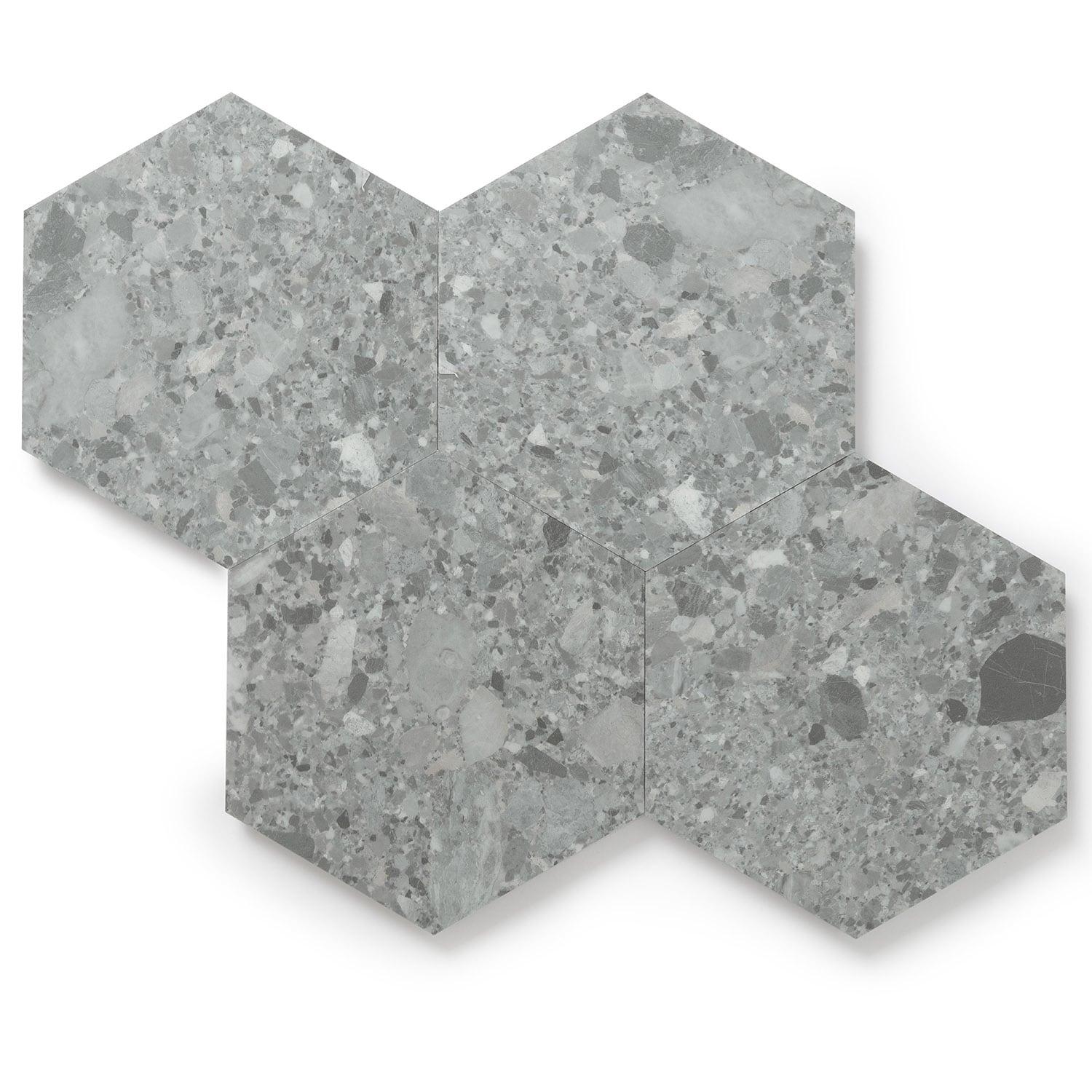 GlueCore Mosaic 28mil x 12" W x 10" L Glue Down Vinyl Tile Flooring