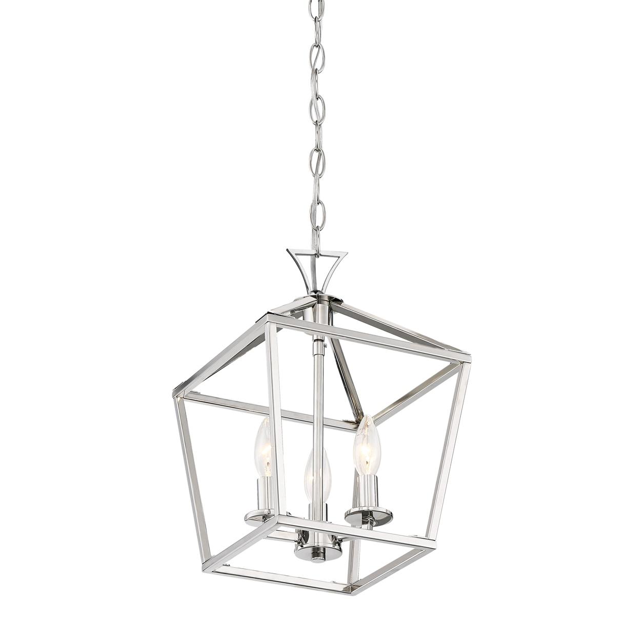 Savoy House Townsend 3 - Light Chandelier in  Polished Nickel