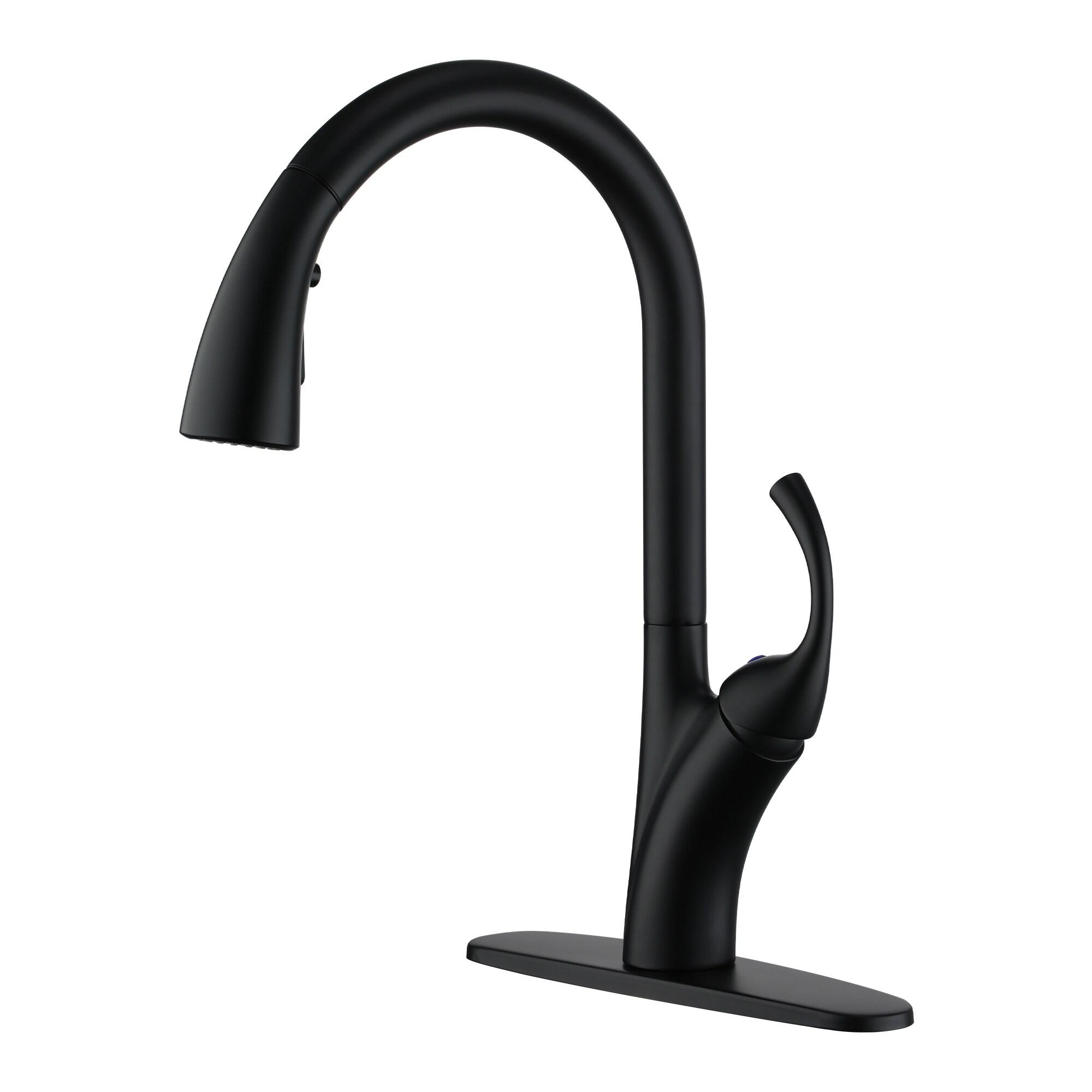 mondawe Mondawe Pull Down Kitchen Faucet MD-D48-BN