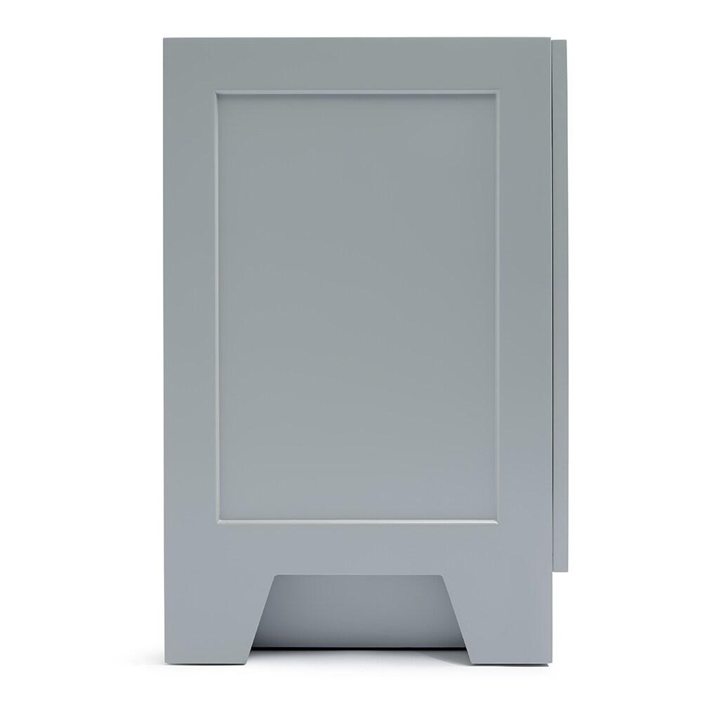 Ariel Q072d-Bc Taylor 72" Free Standing Hardwood Double Vanity Cabinet Only - Grey