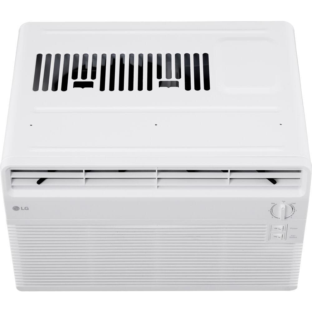 LG 5000 BTU Window Air Conditioner for up to 150 Sq. Ft. with 2 Cooling and Fan Speeds in White