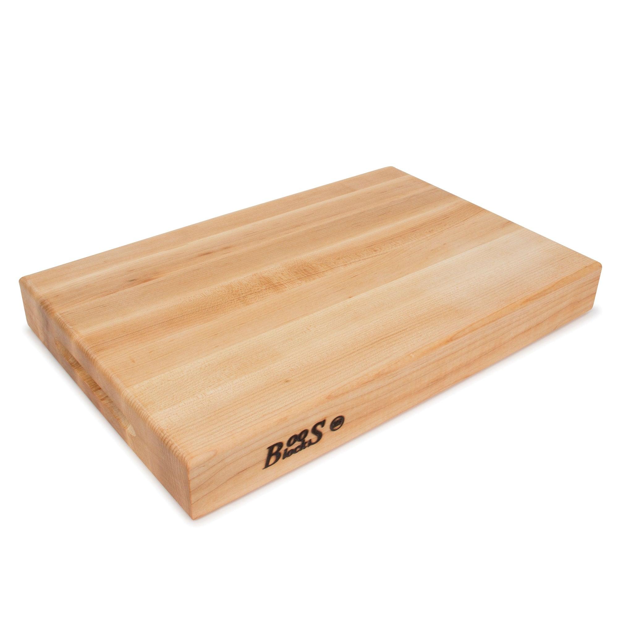 John Boos Maple Wood Edge Grain Reversible Cutting Board