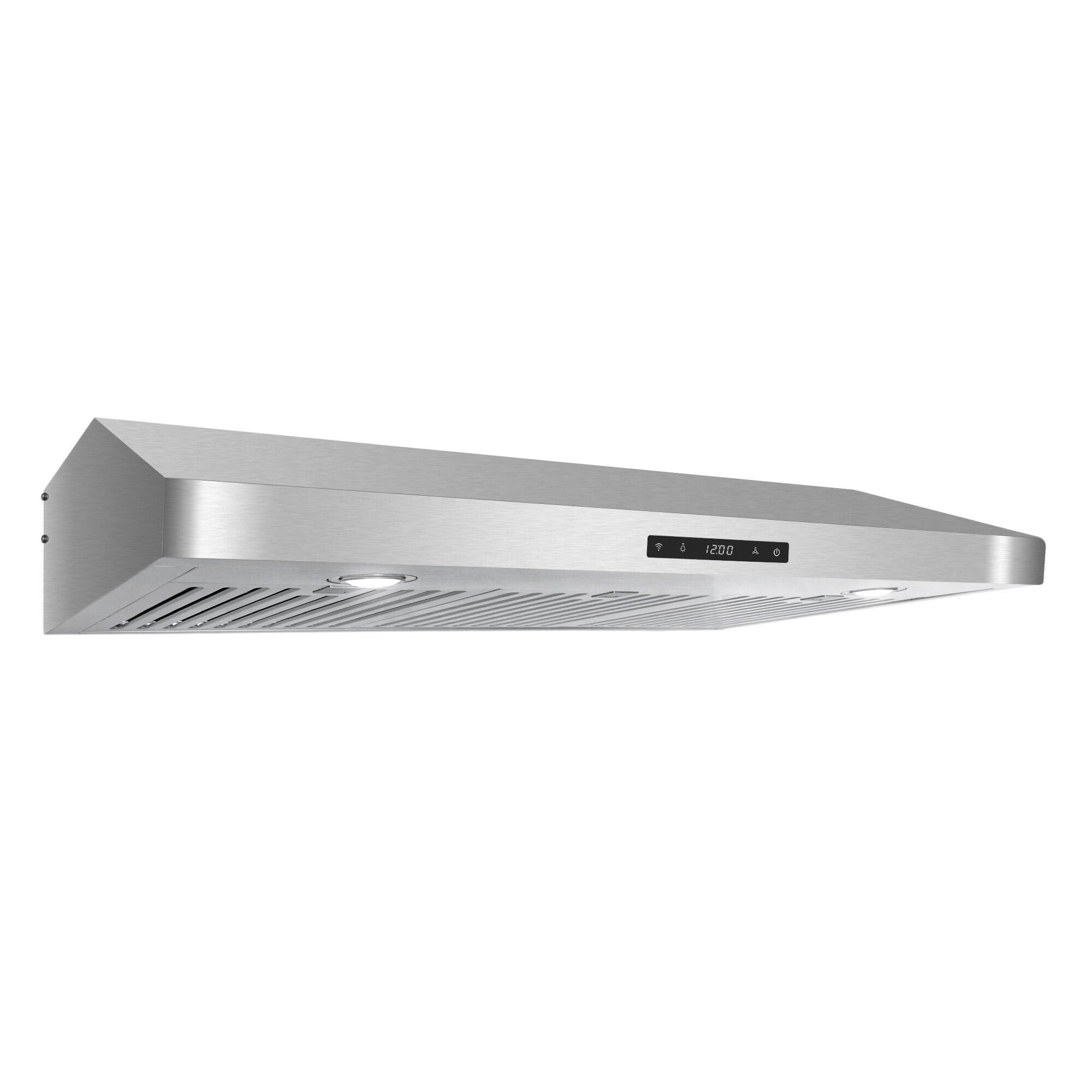 Cosmo 36 in. Haven Collection Ducted Under Cabinet Range Hood, Touch Controls, LED Lights, Permanent Filters, Stainless Steel