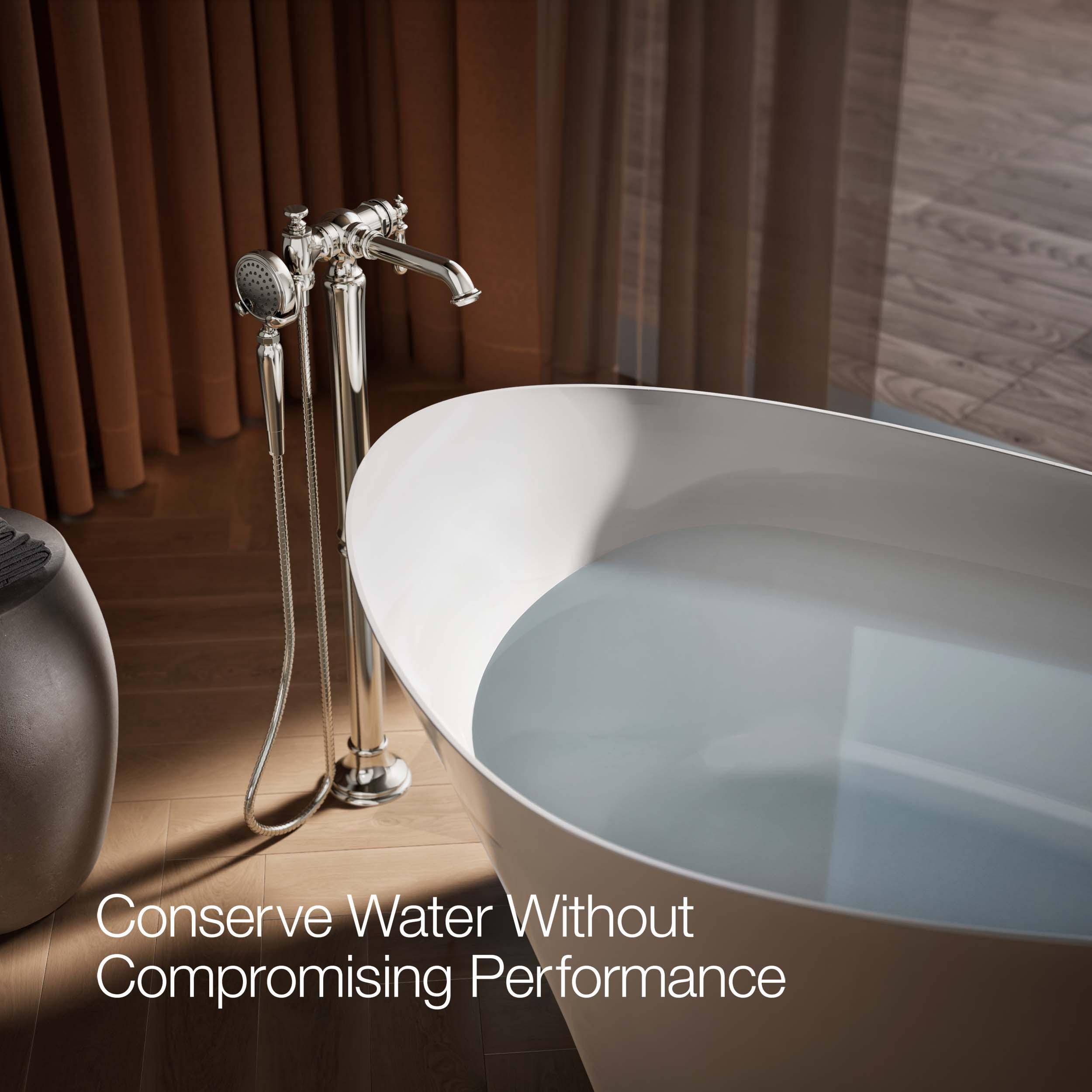 Artifacts® Single Handle Floor Mounted Clawfoot Tub Faucet