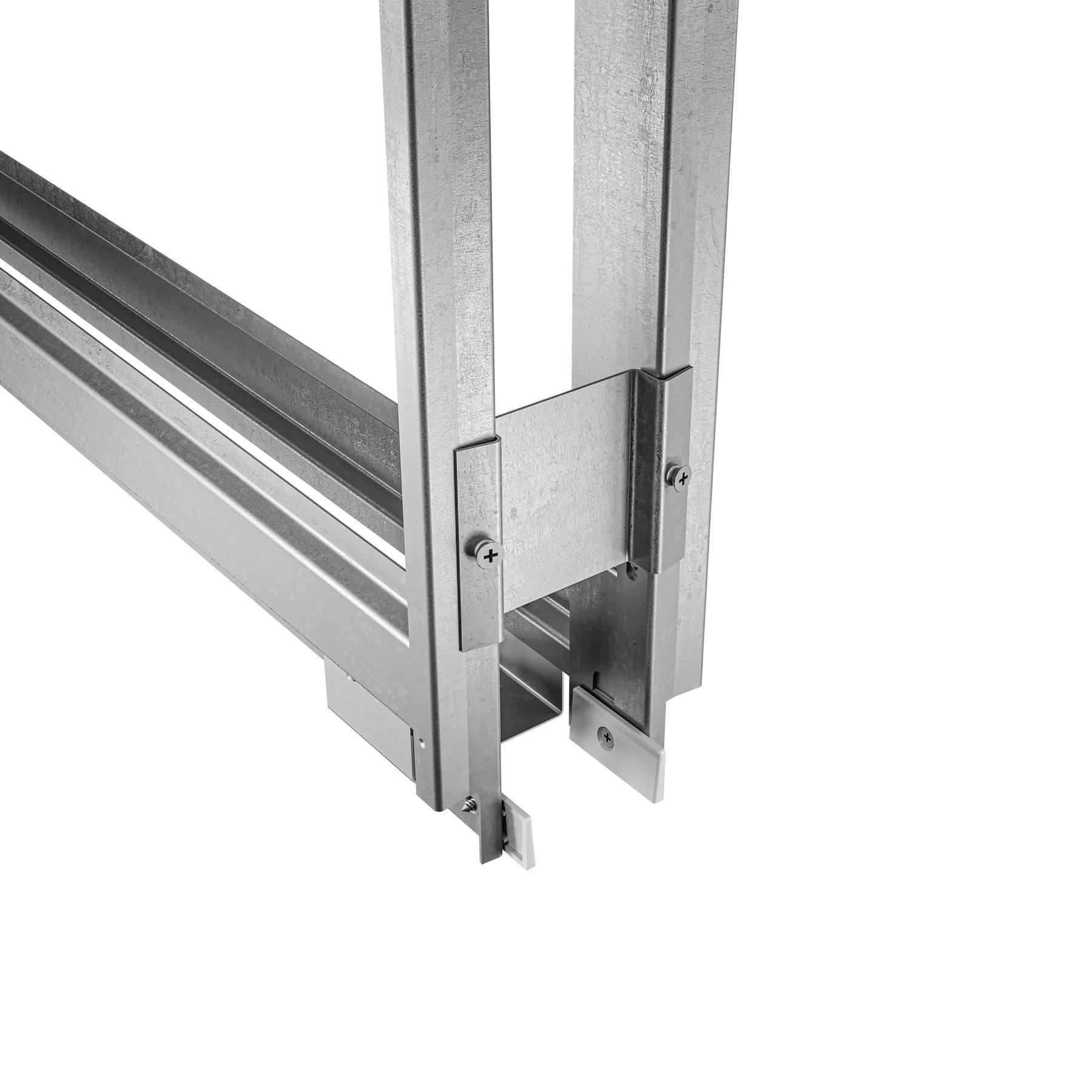 ROCKET 30-in x 80-in Steel Pocket Door Frame with Frame and hardware