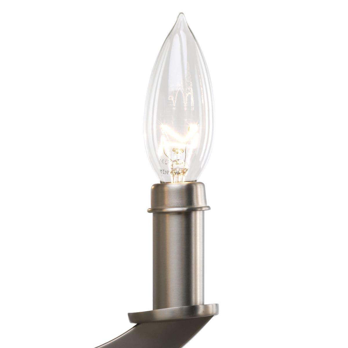 Progress Lighting Equinox 3-Light Mini-Pendant, Burnished Silver, Steel, Armillary Sphere Shade