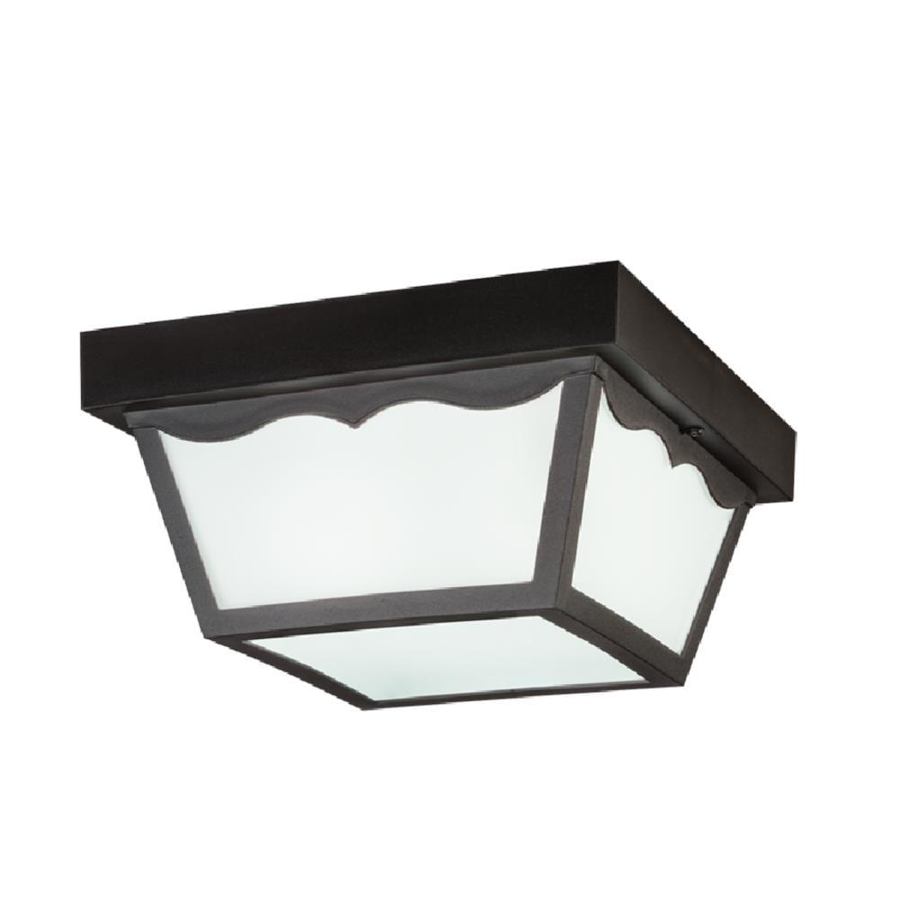 Kichler Lighting Outdoor Plastic Fixtures 2 - Light Chandelier in Black