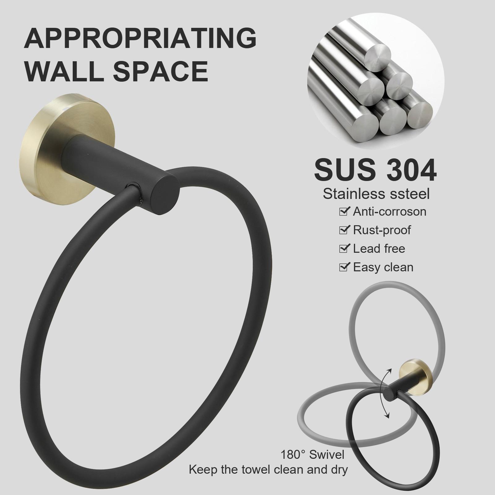 5 - Piece Bathroom Hardware Set