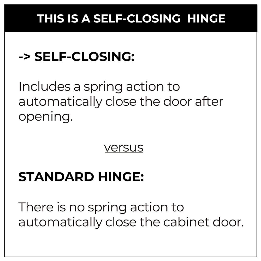 RELIABILT 200-Degree Adjustable Overlay Overlay Surface Self-Closing Satin nickel Cabinet Hinge , 5 Pairs ( 10 -Pieces)