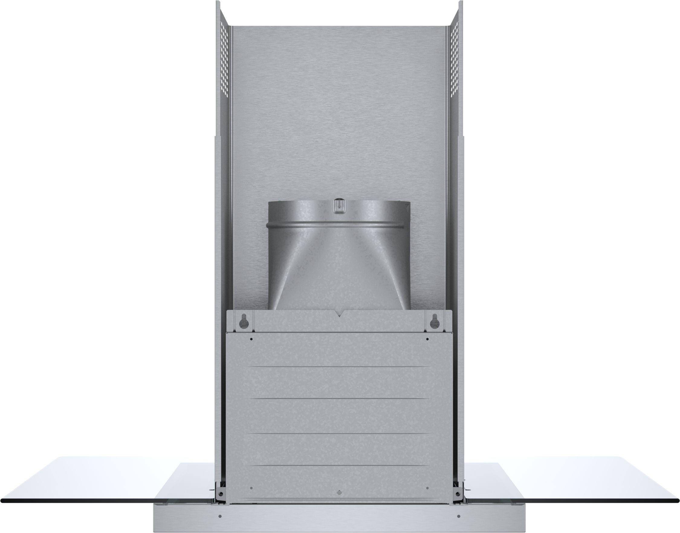 500 Series 36" 600 CFM Convertible Wall Mount Range Hood in Stainless Steel
