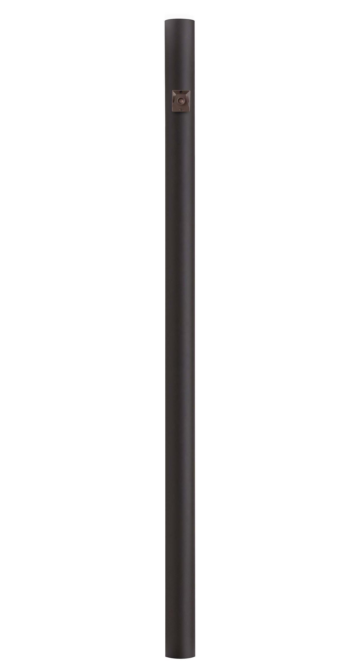 Solus 8-320NCA Direct Burial Lamp Post with Dusk To Dawn Photo Sensor, Fits 3" Post Top Fixtures, Includes Inlet Hole