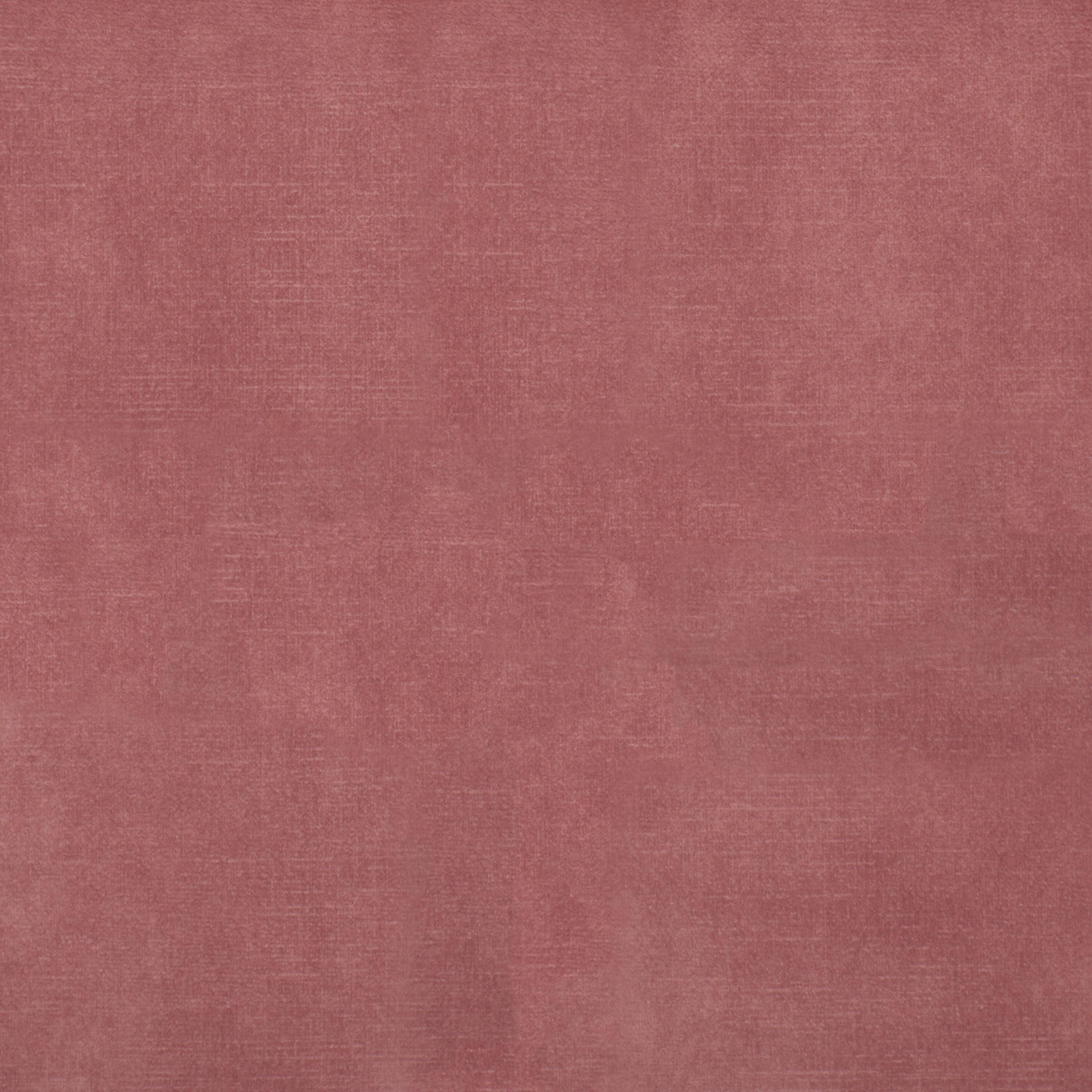 Charlotte Salmon Pink Velvet Fabric Wingback Accent Chair with Foot Stool