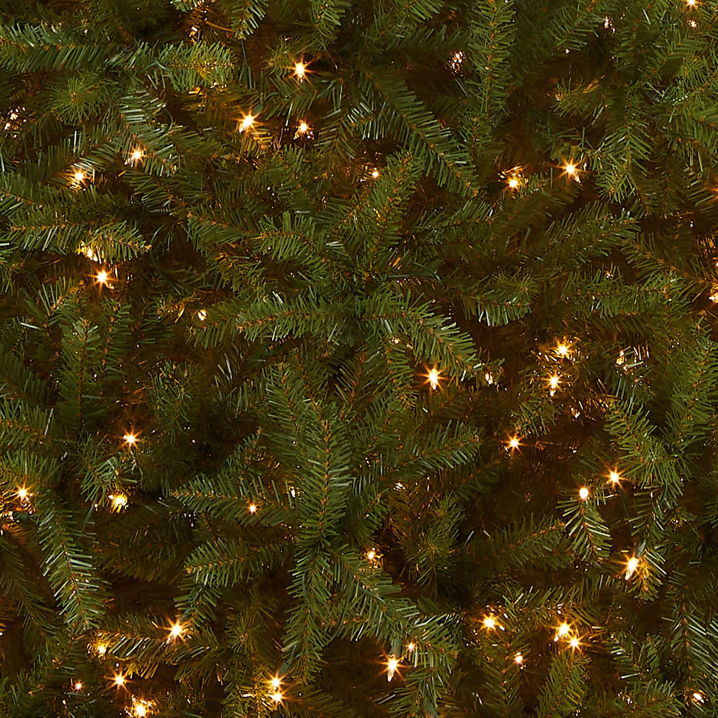 National Tree Company Pre-Lit Artificial Christmas Tree, Green, Clear Lights, Includes Stand, 10 Feet