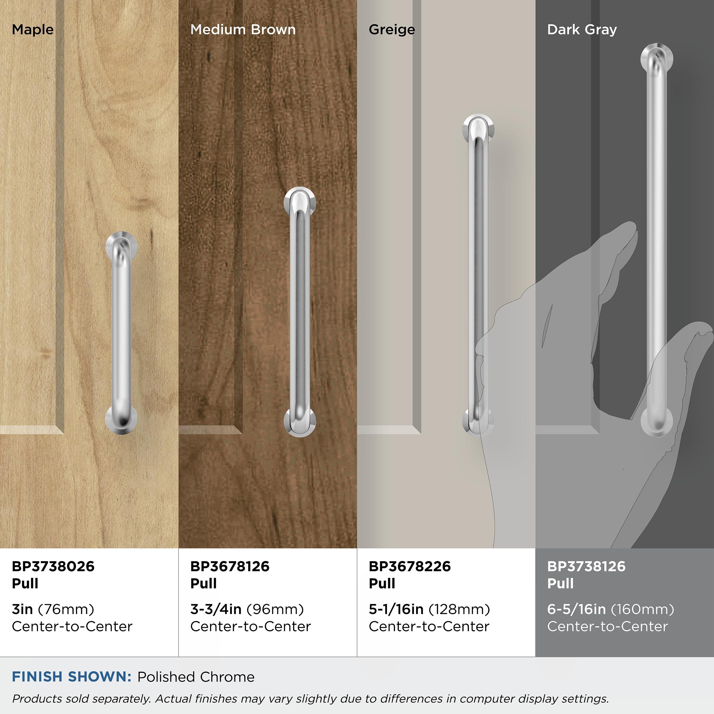 Factor 6-5/16 in (160 mm) Center-to-Center Cabinet Pull