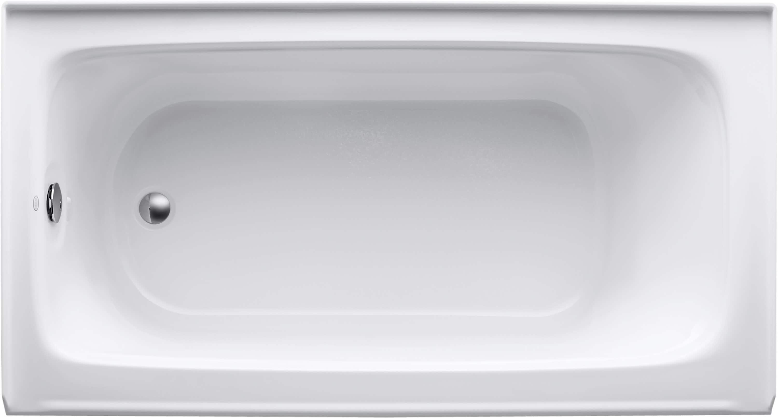 Bancroft® 60" x 32" Alcove Soaking Acrylic Bathtub