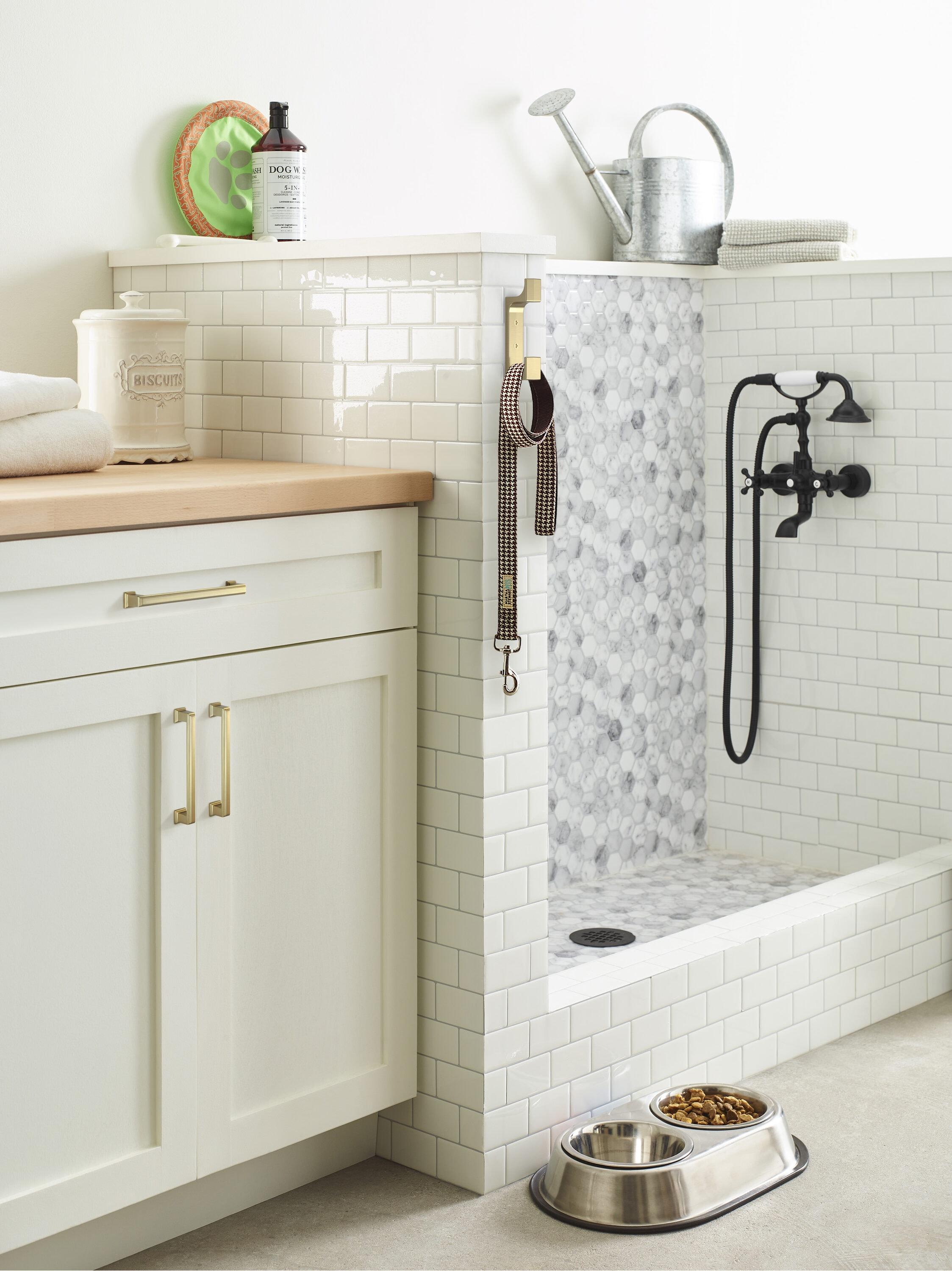 Bray Contemporary Double Prong Decorative Wall Hook