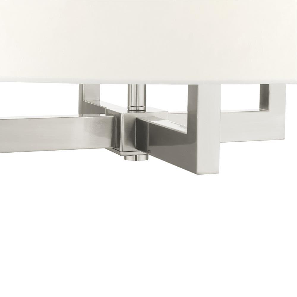 Livex Lighting Cresthaven 4 - Light Chandelier in  Brushed Nickel