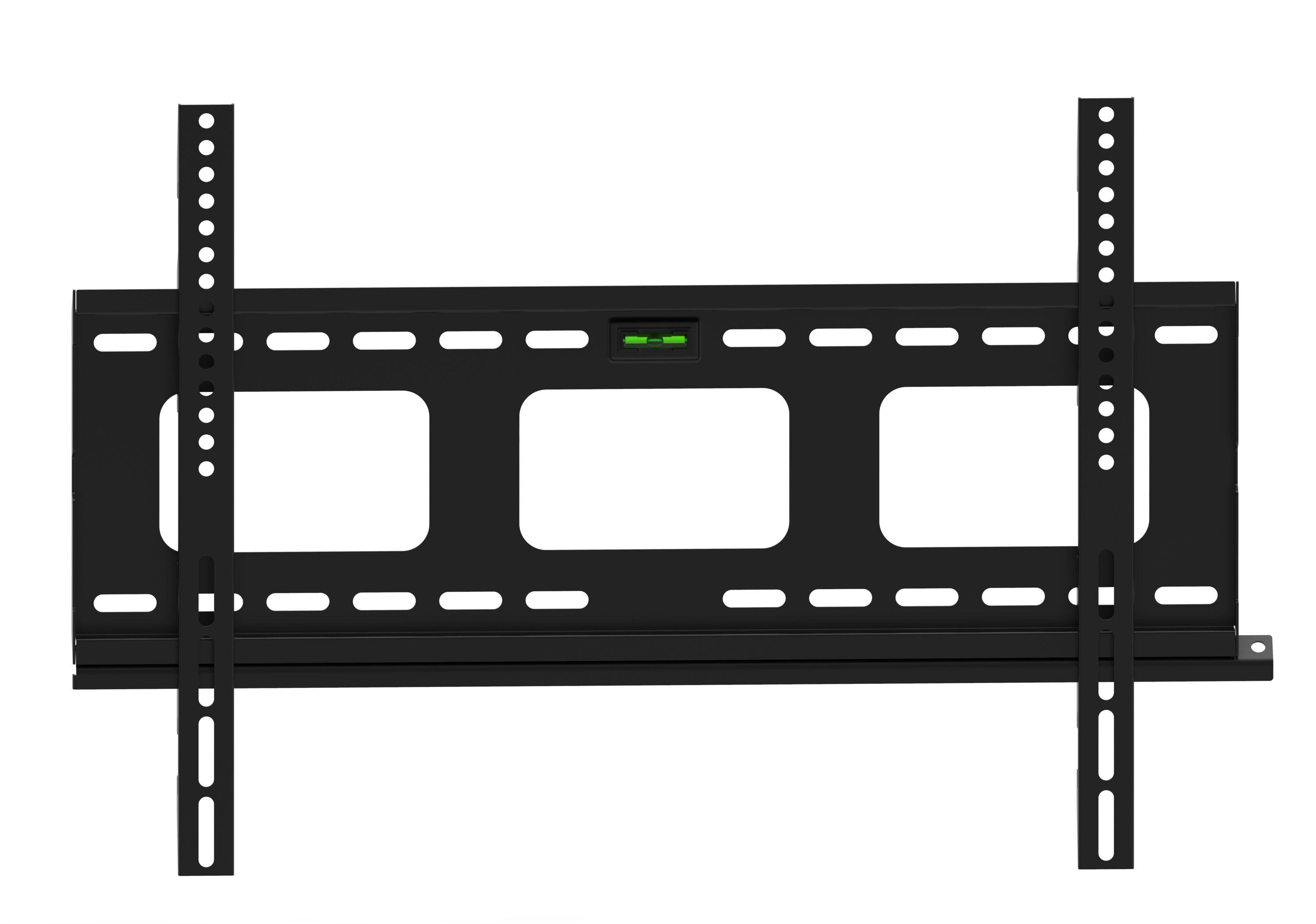 Mount-It Low-Profile TV Wall Mount 1" Slim Fixed Bracket Fits 32 - 60 in. TVs and VESA Compatible