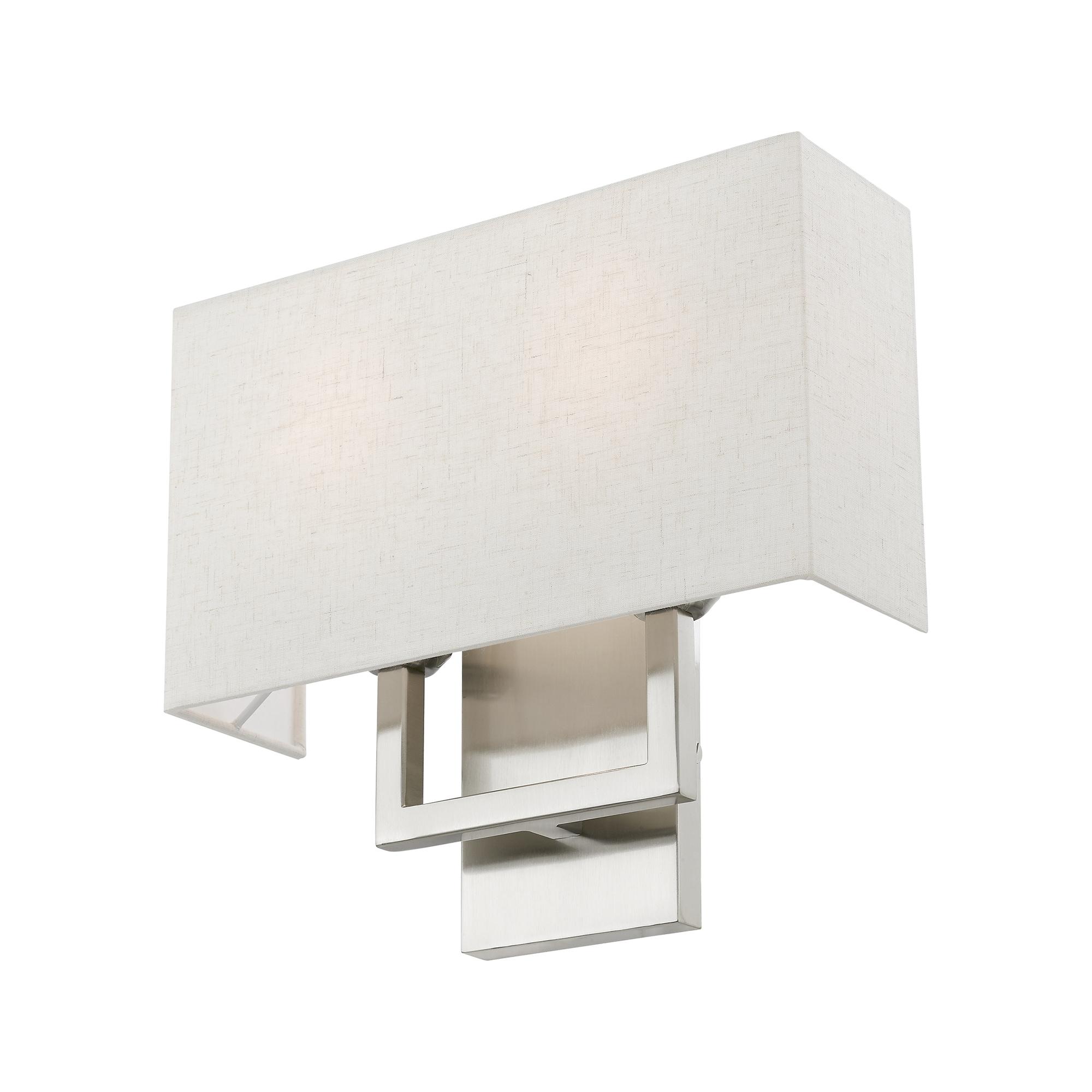 Livex Lighting Pierson 2 - Light Wall Light in  Brushed Nickel