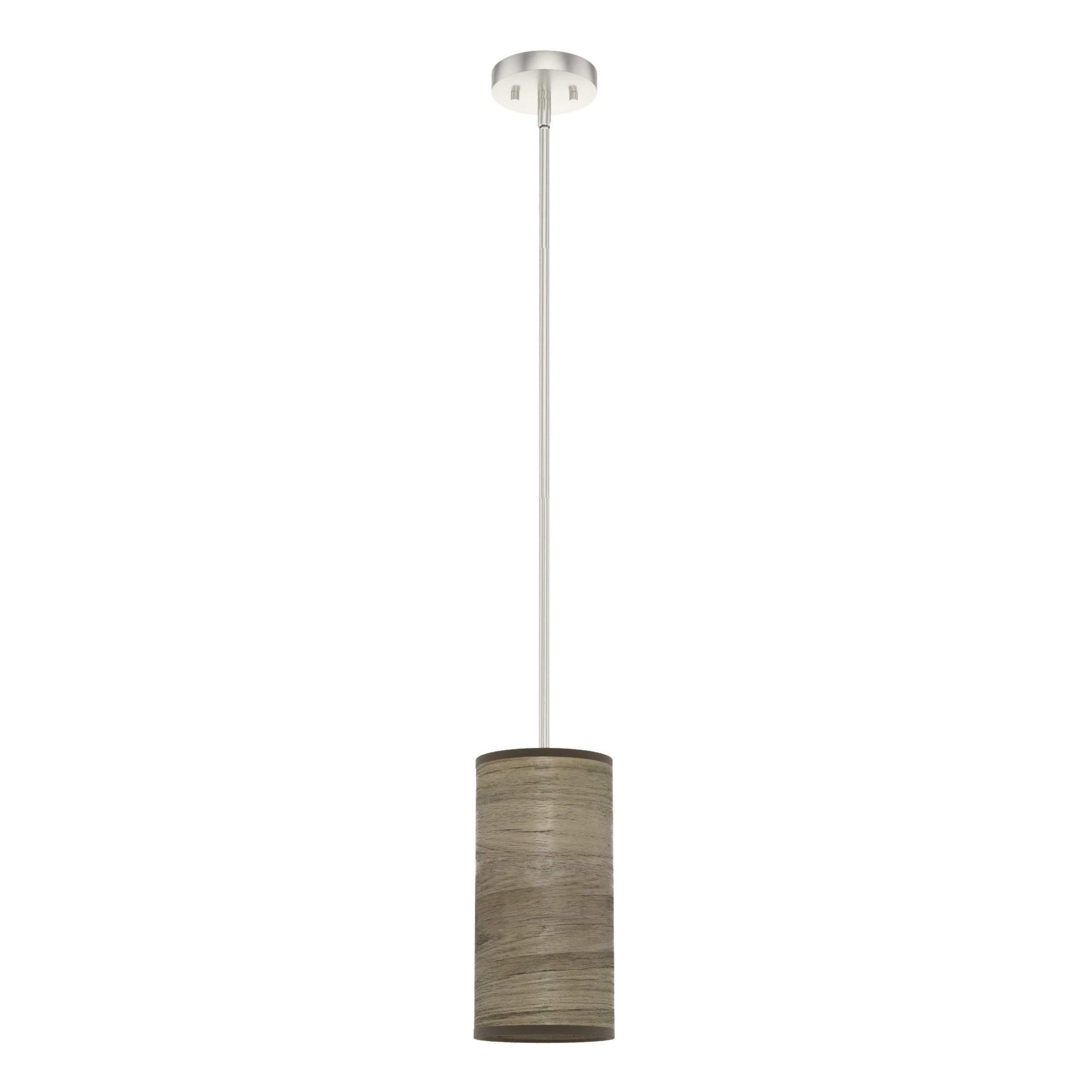 Chevron 1 - Light Single Cylinder Mini Pendant