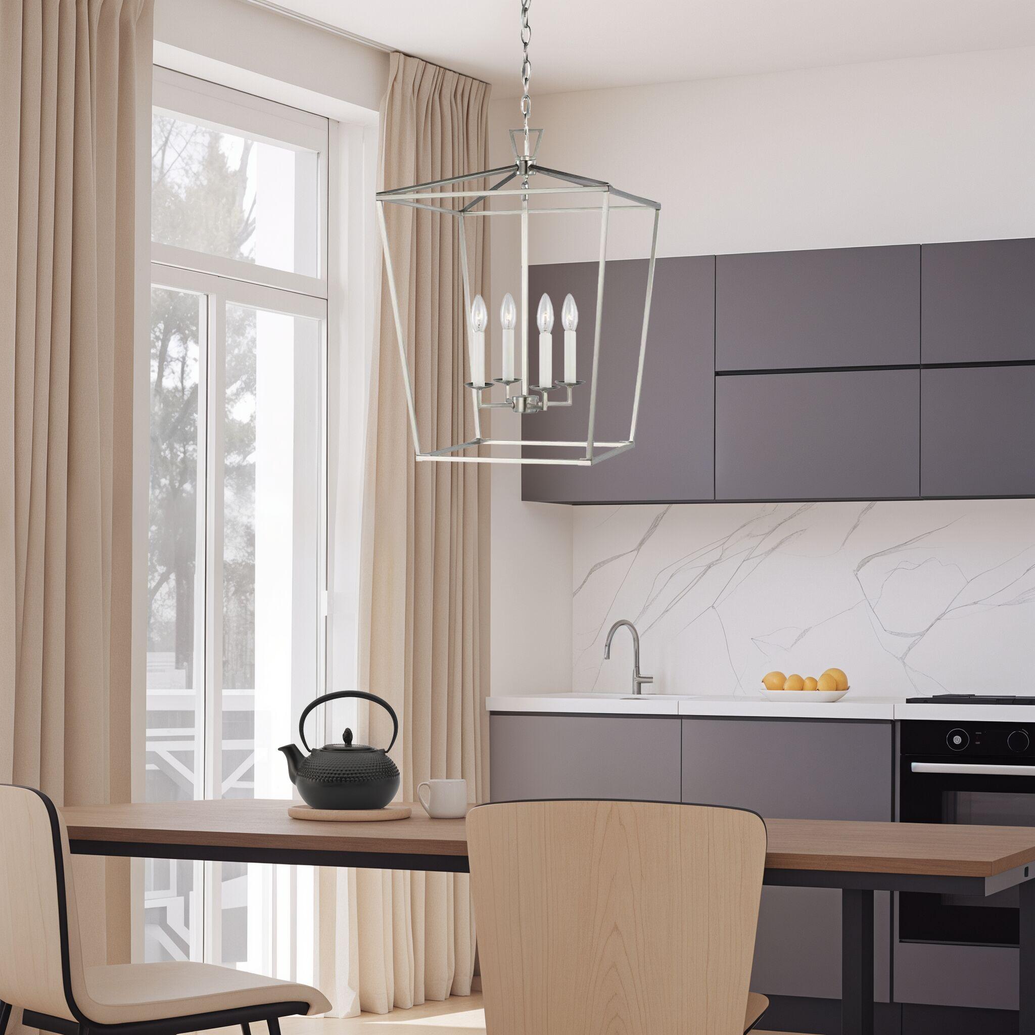 Gala Pendant Light - Brushed Nickel / 17"W