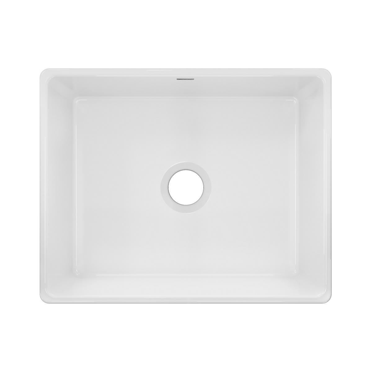 Elkay Fireclay 25" L x 19" W Farmhouse Kitchen Sink