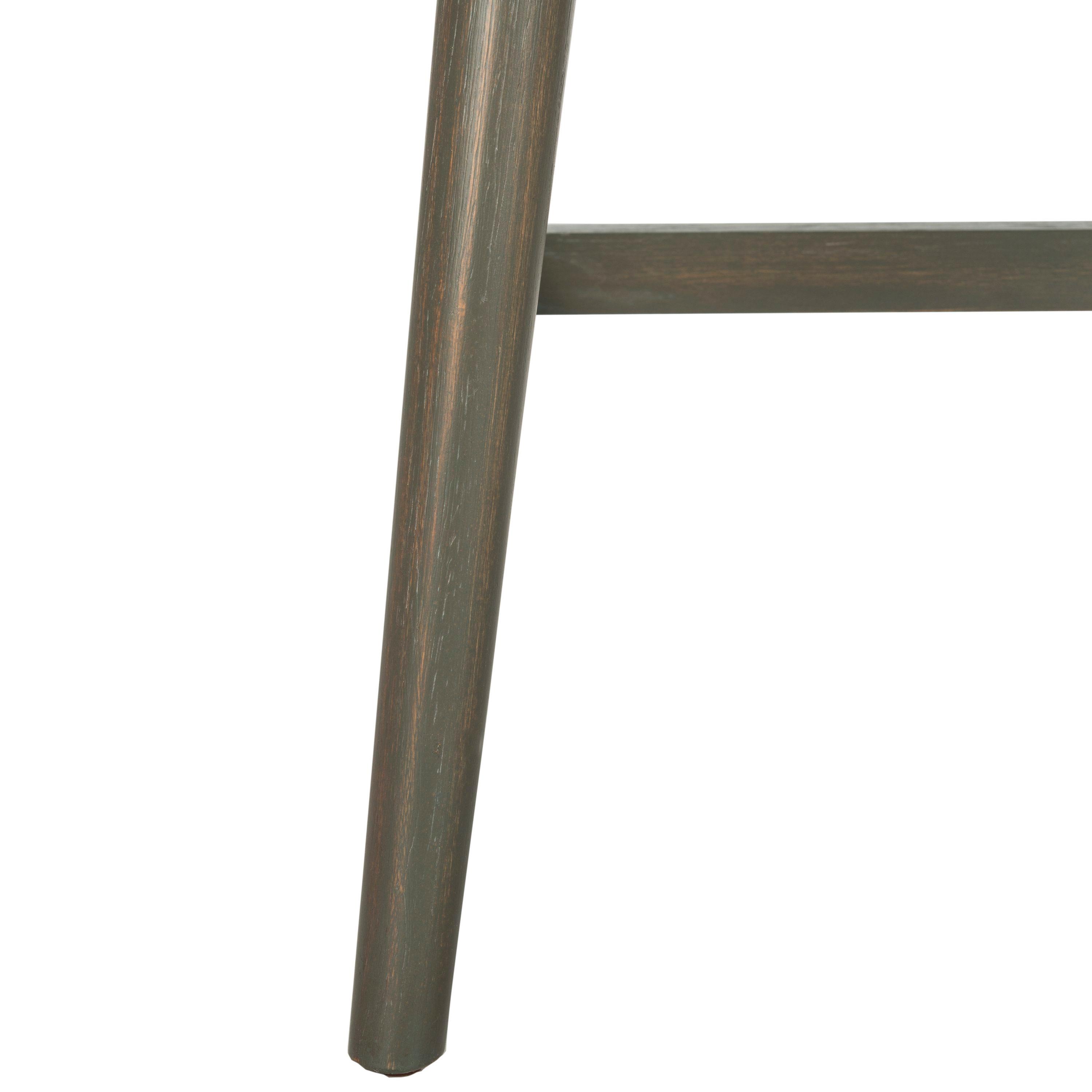 Isadora Midcentury Modern Desk - Ash Grey - Safavieh