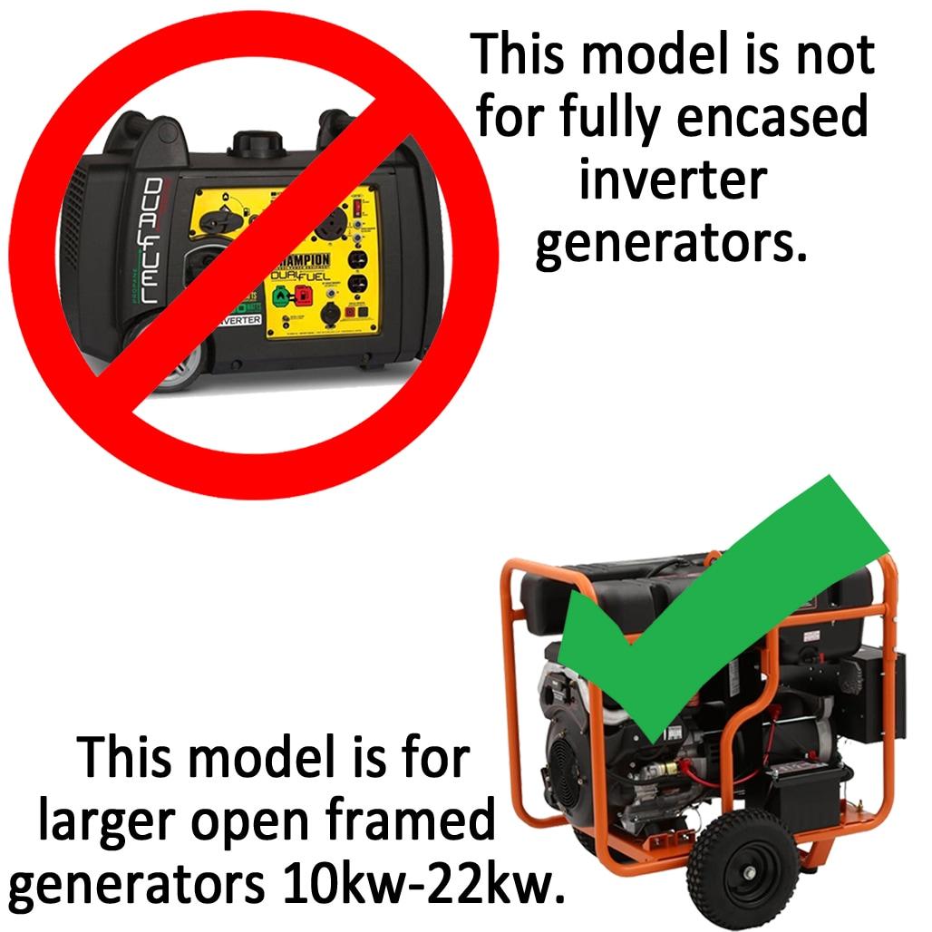 XL Generator Running Cover - Universal Kit (Extreme, Tan) - for Larger Open Frame Portable Generators