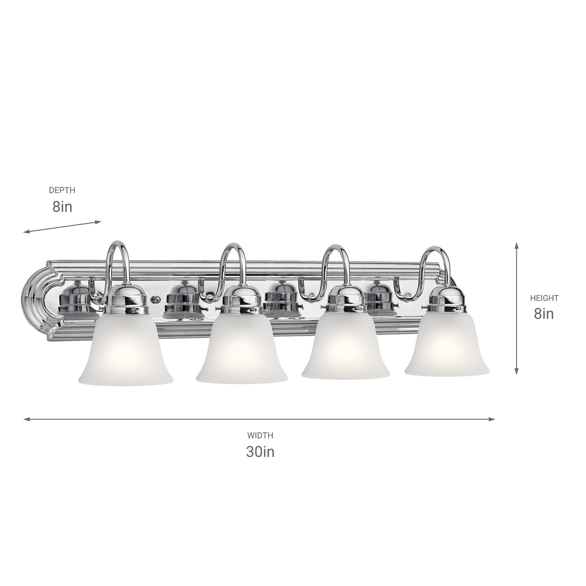 Kichler Lighting 4 - Light Vanity in  Chrome