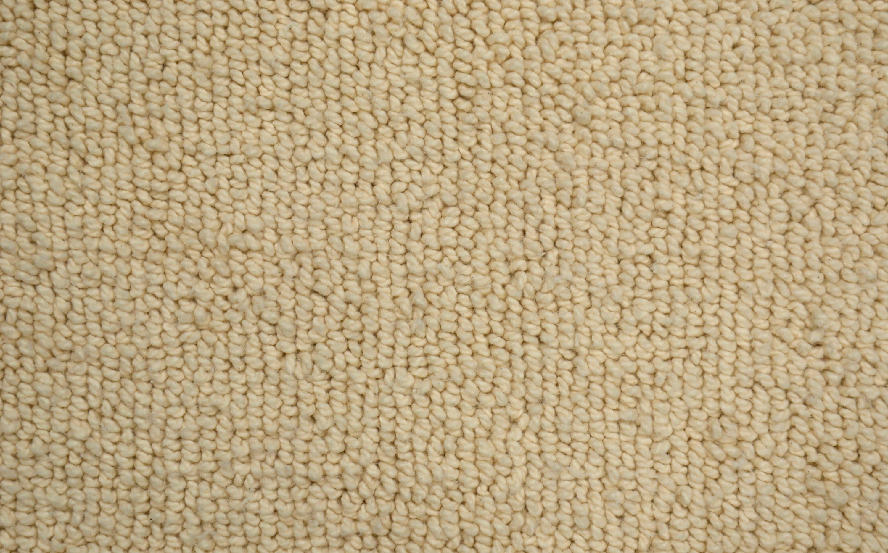 Garland Rug Queen Cotton Washable Bath Rug Set, 3 Piece Set (21"x34" Bath Rug, Contour Rug, & Toilet Lid) Natural