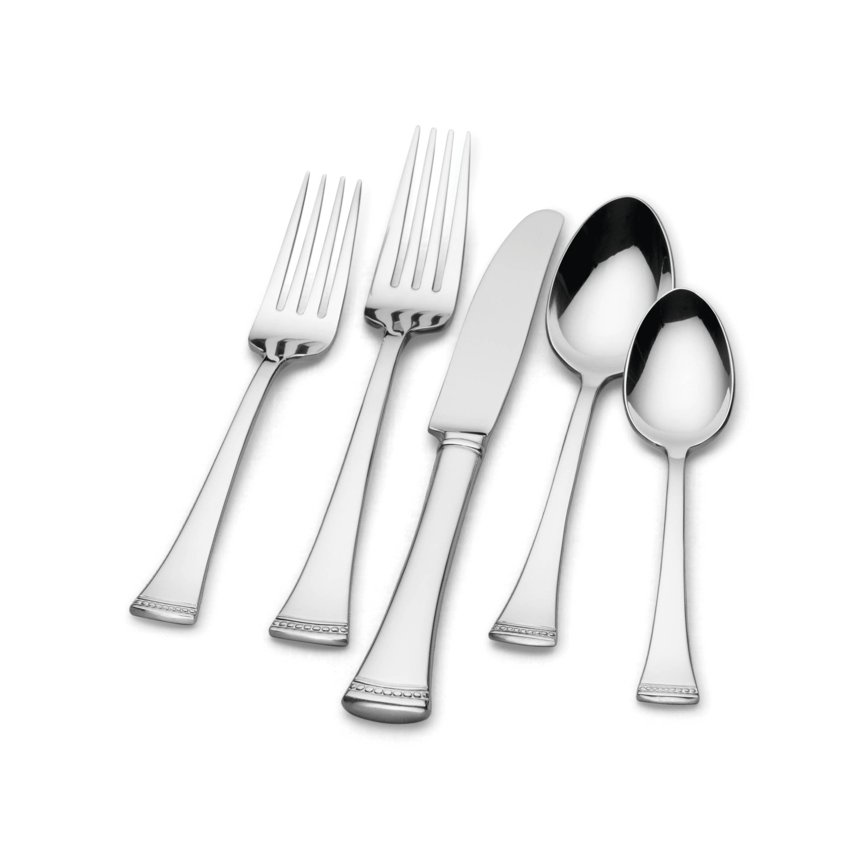 Lenox Portola 65-Piece Flatware & Serving Set, Service for 12