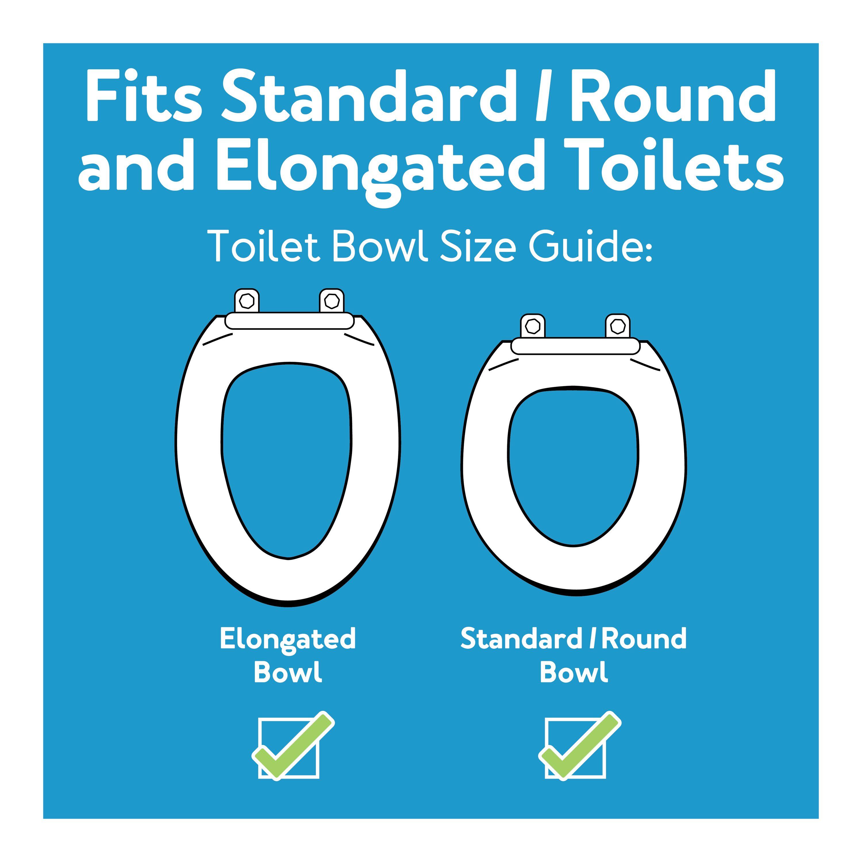 Carex E-Z Lock Raised with Armrests Toilet Seat - White
