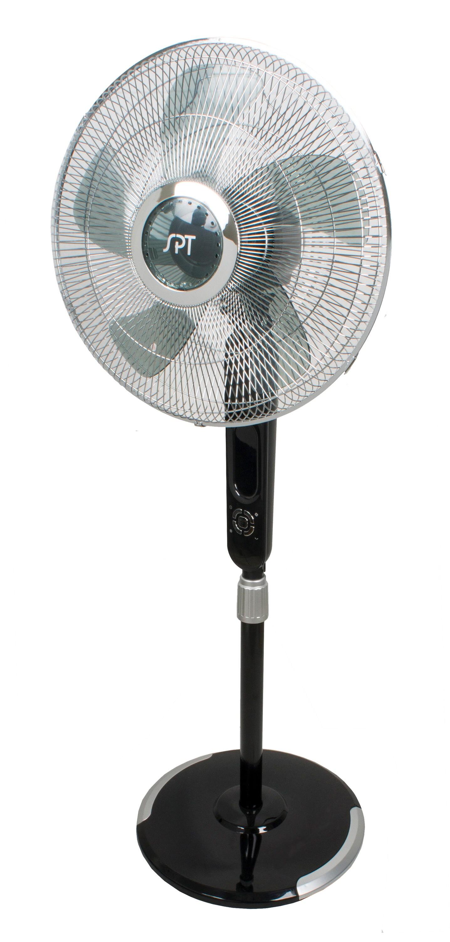 16" Stand Fan with Touch-Stop Sensor
